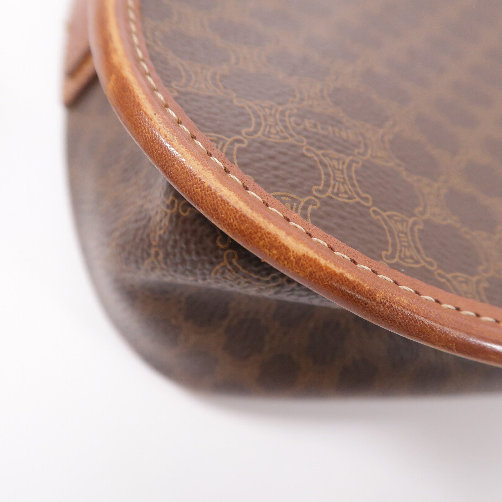 CELINE 塗層帆布Vintage Macadam Starball肩背袋