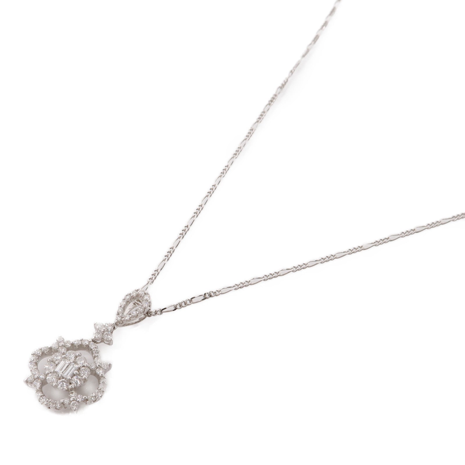 JEWELRY 18K白金Diamond Necklace鑽石項鍊