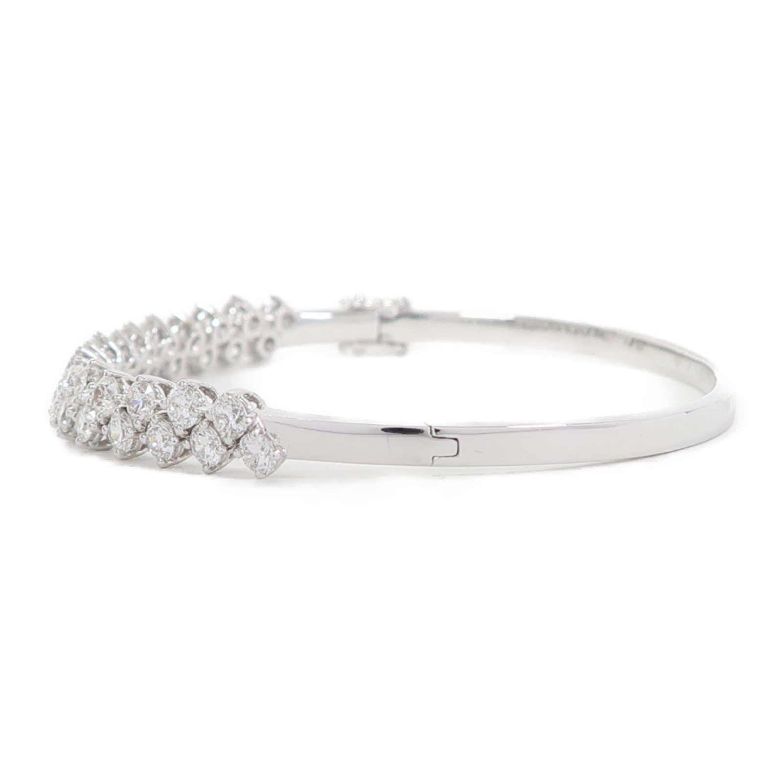 JEWELRY 18K白金Diamond 11.70g 2.82ct鑽石手鐲