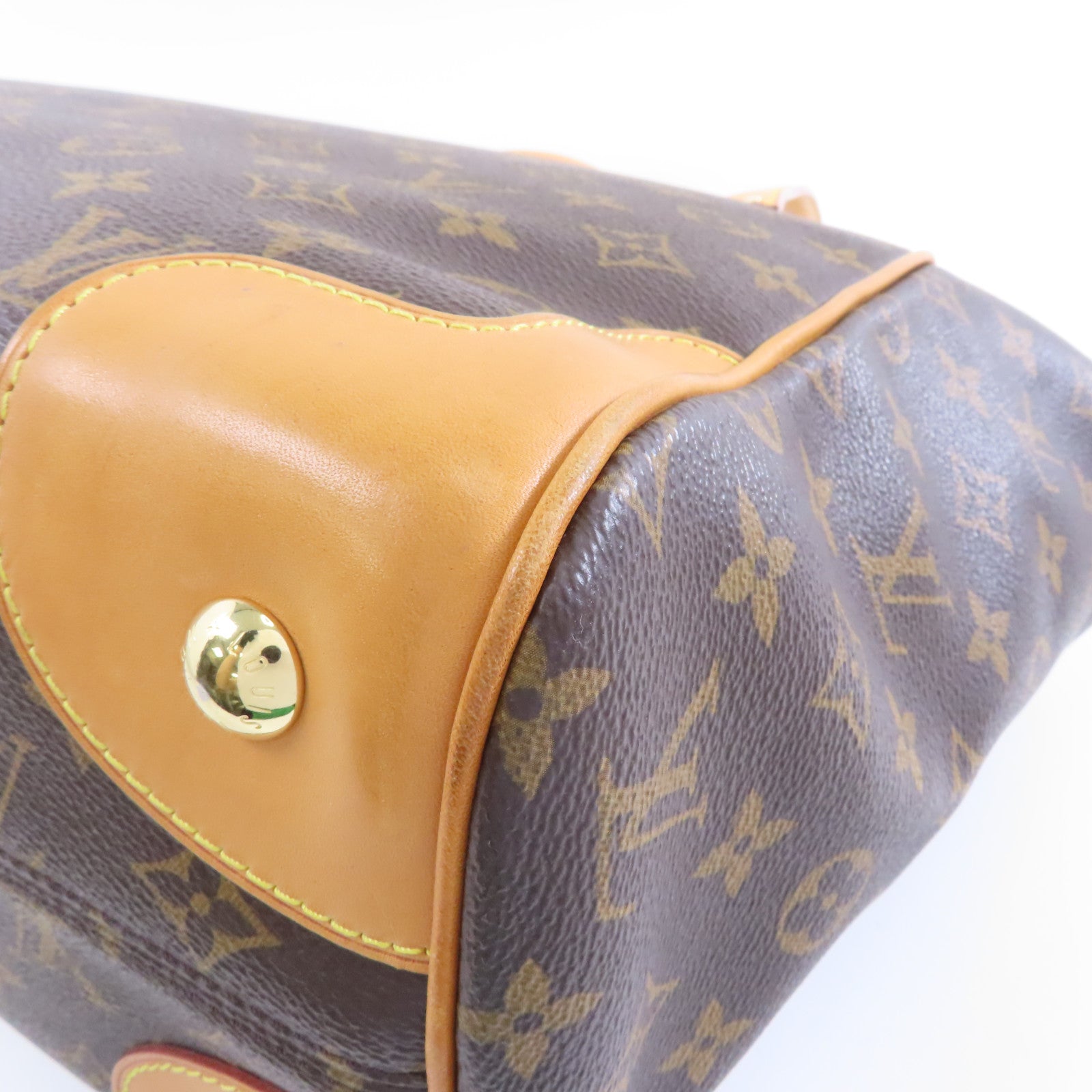 LOUIS VUITTON 【激減優惠】Monogram Estrela MM金扣手挽肩背兩用袋啡色