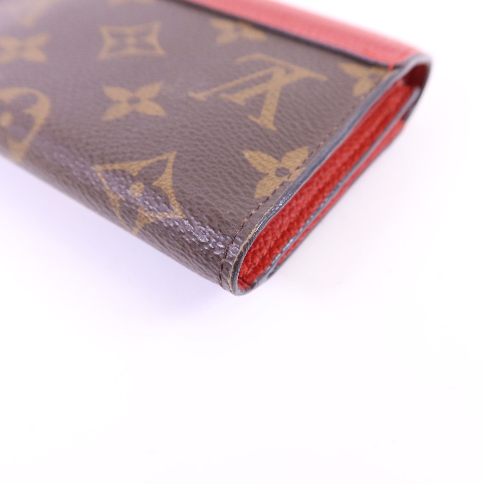 LOUIS VUITTON Monogram Pallas Compact Wallet金扣錢包