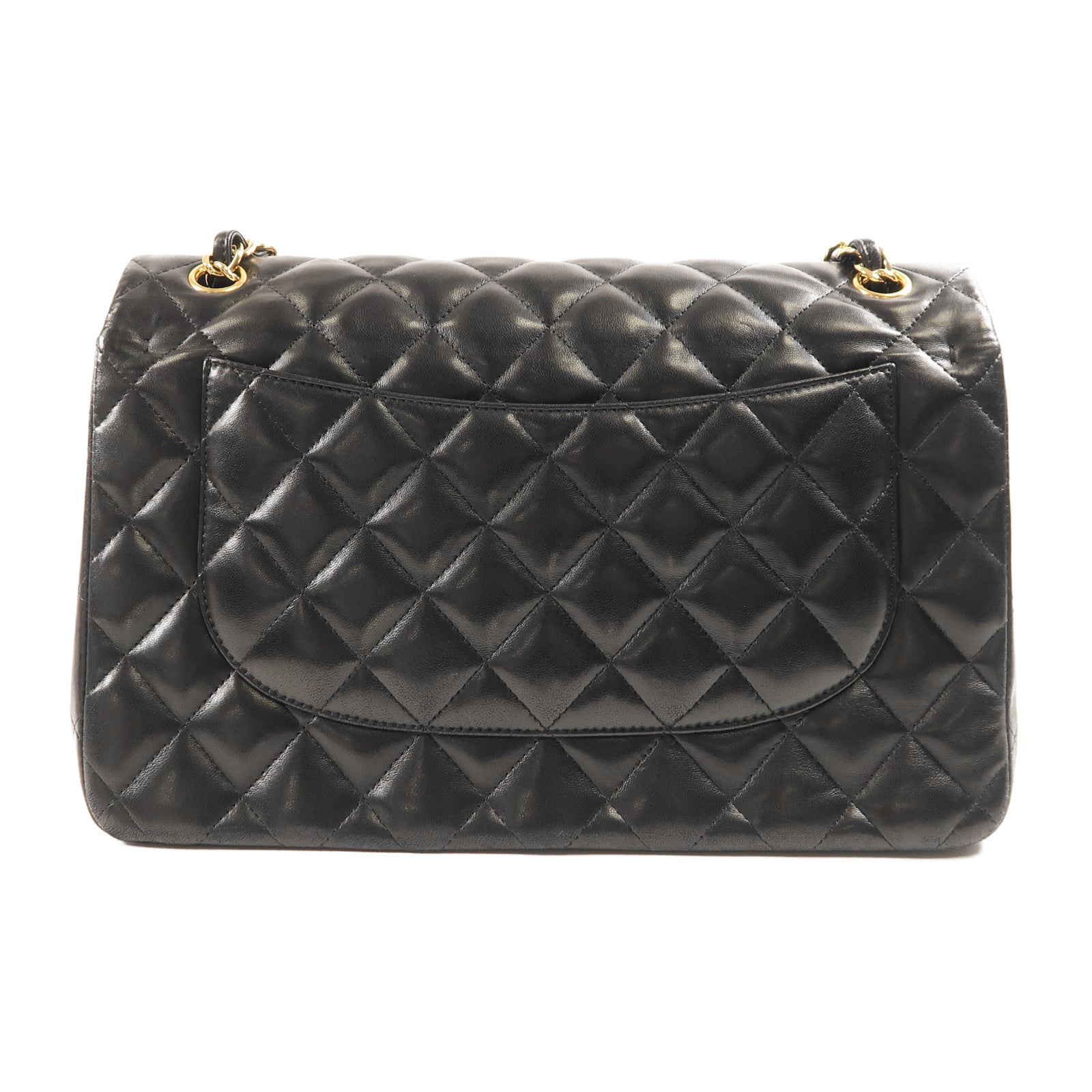 CHANEL 羊皮皮革Large Classic金扣鏈帶肩背袋