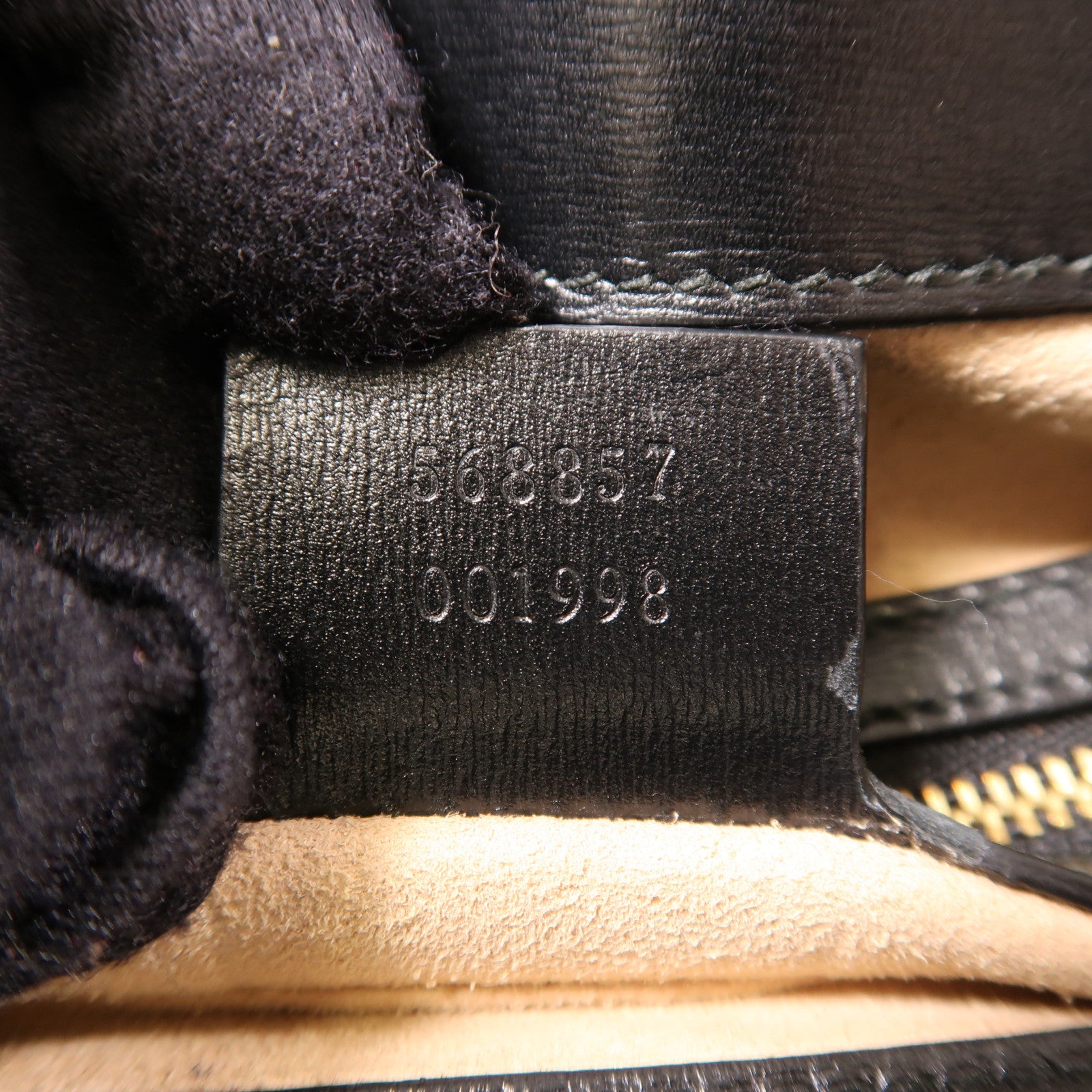 GUCCI 牛皮皮革Shoulder Bag金扣肩背袋黑色
