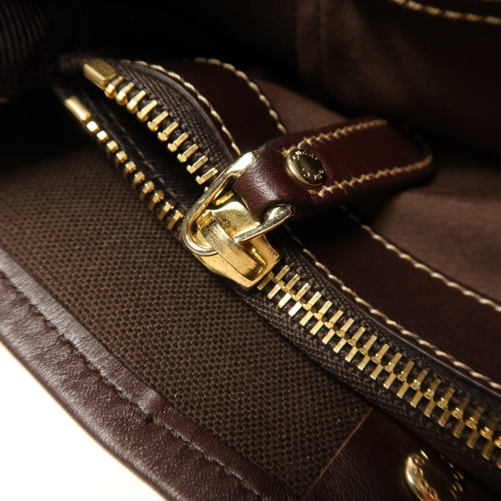 GUCCI 塗層帆布Tote Bag金扣手挽袋