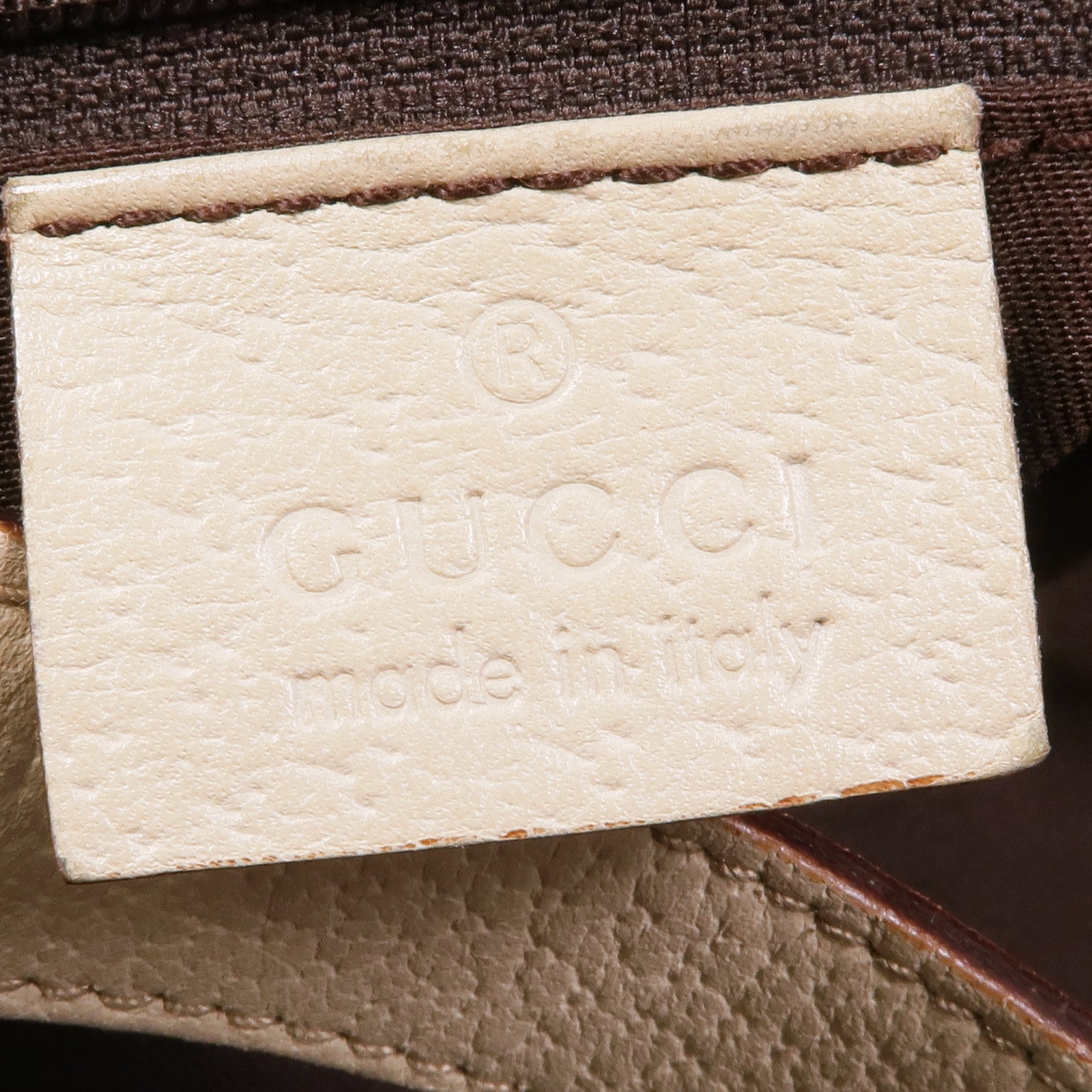 GUCCI 帆布Tote Bag金扣手挽袋