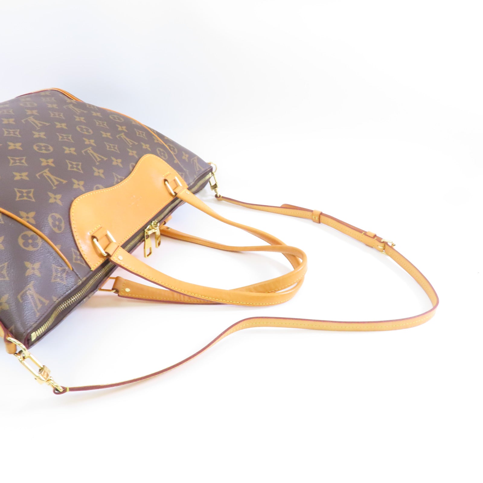 LOUIS VUITTON 【激減優惠】Monogram Estrela MM金扣手挽肩背兩用袋啡色