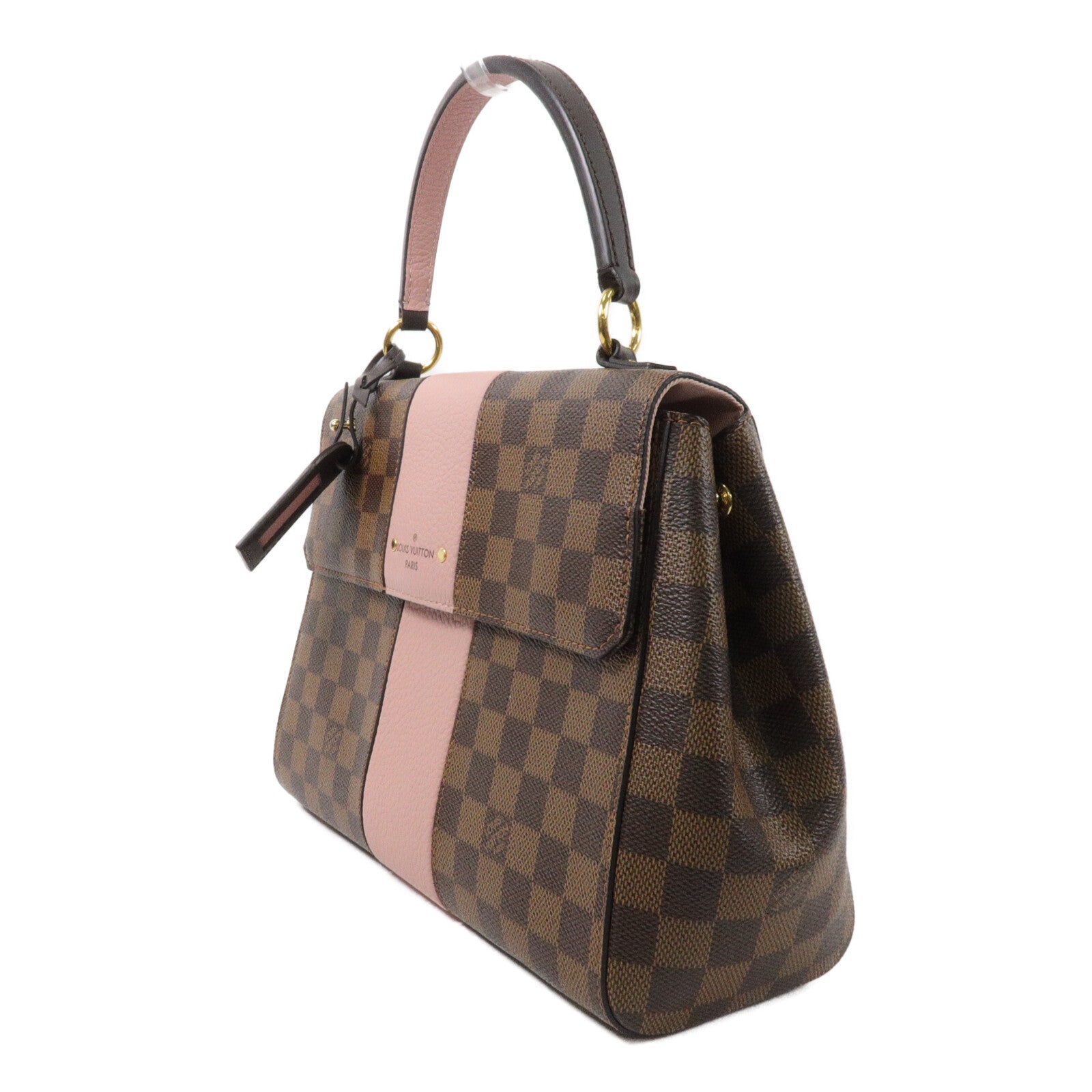 LOUIS VUITTON Damier Bond Street Magnolia手挽肩背兩用袋