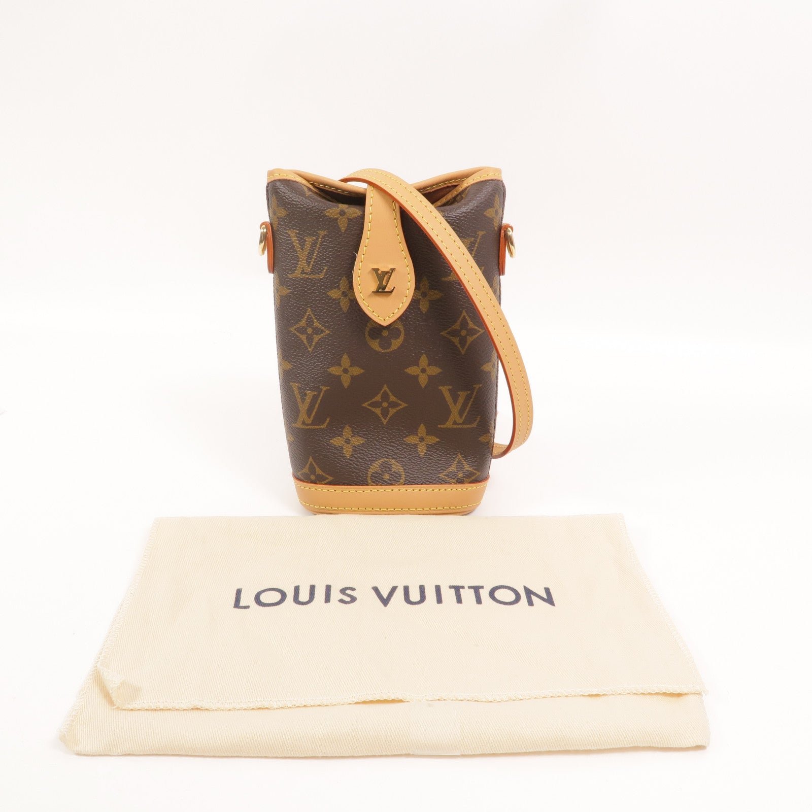 LOUIS VUITTON Monogram Fold Me Pouch肩背袋