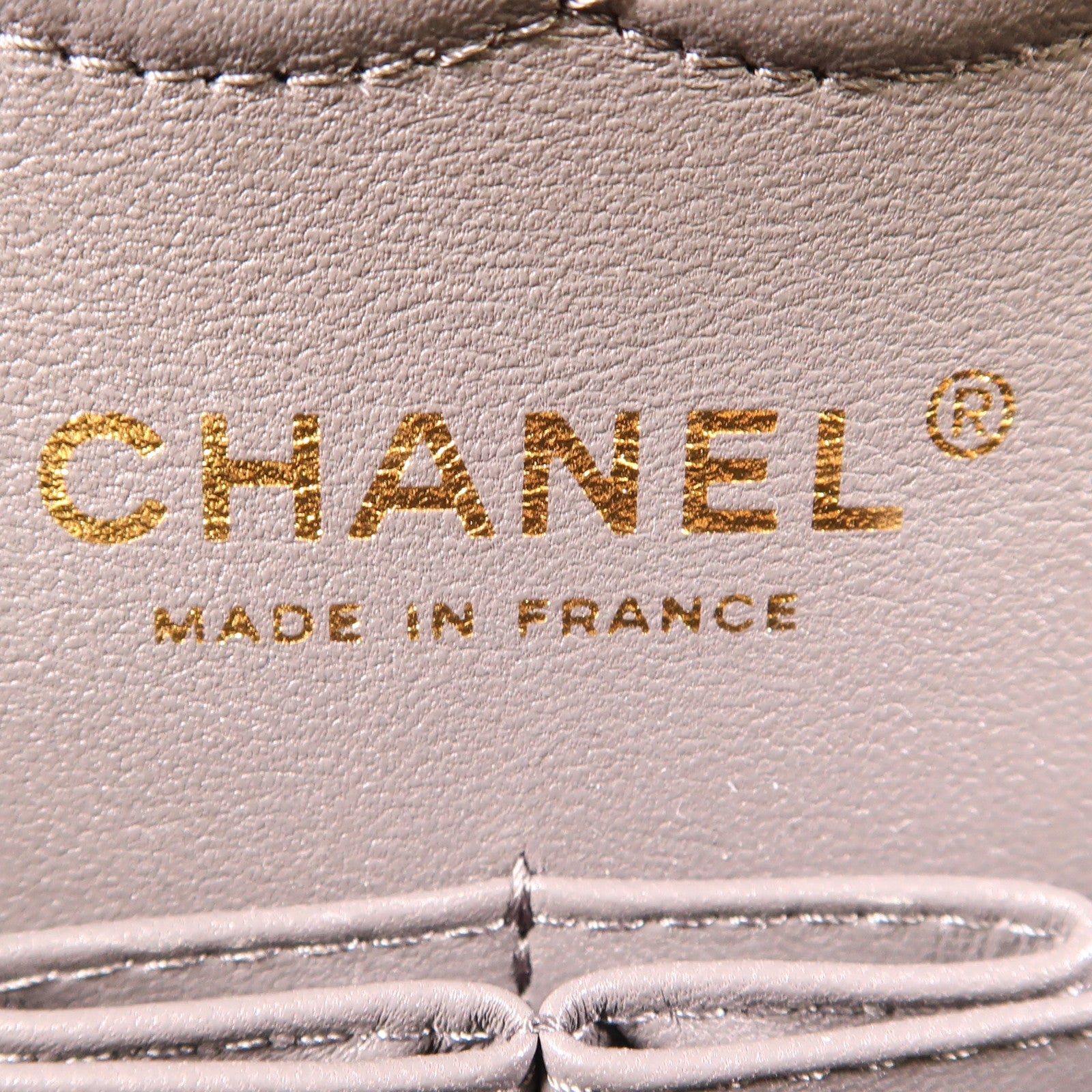 CHANEL 羊皮皮革Classic 23金扣鏈帶肩背袋