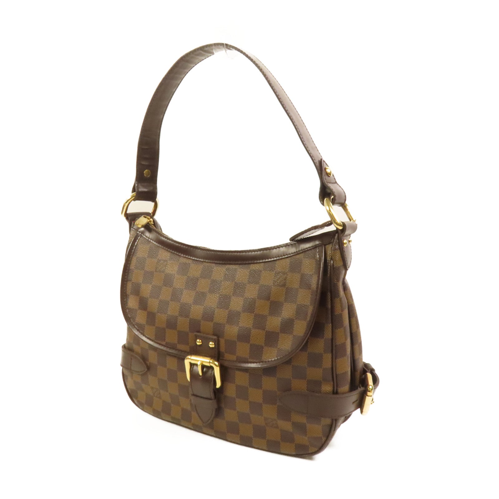 LOUIS VUITTON Damier Highbury金扣肩背袋