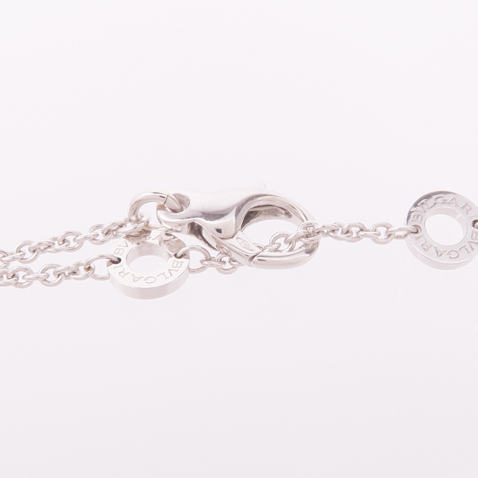 BVLGARI 18K白金B-zero1 Diamond Necklace項鍊