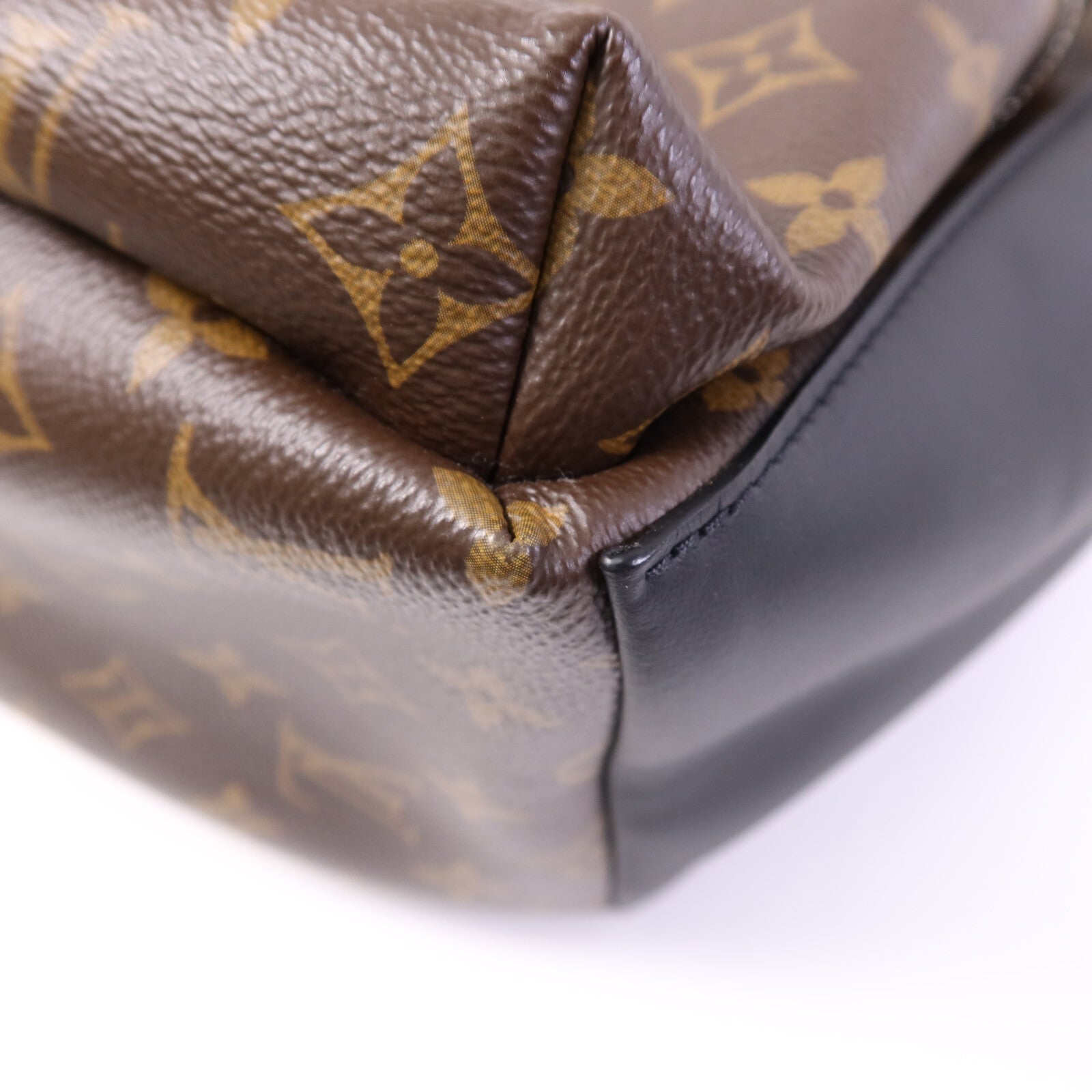 LOUIS VUITTON 【激減優惠】Monogram Macassar Discovery Backpack PM銀扣背包