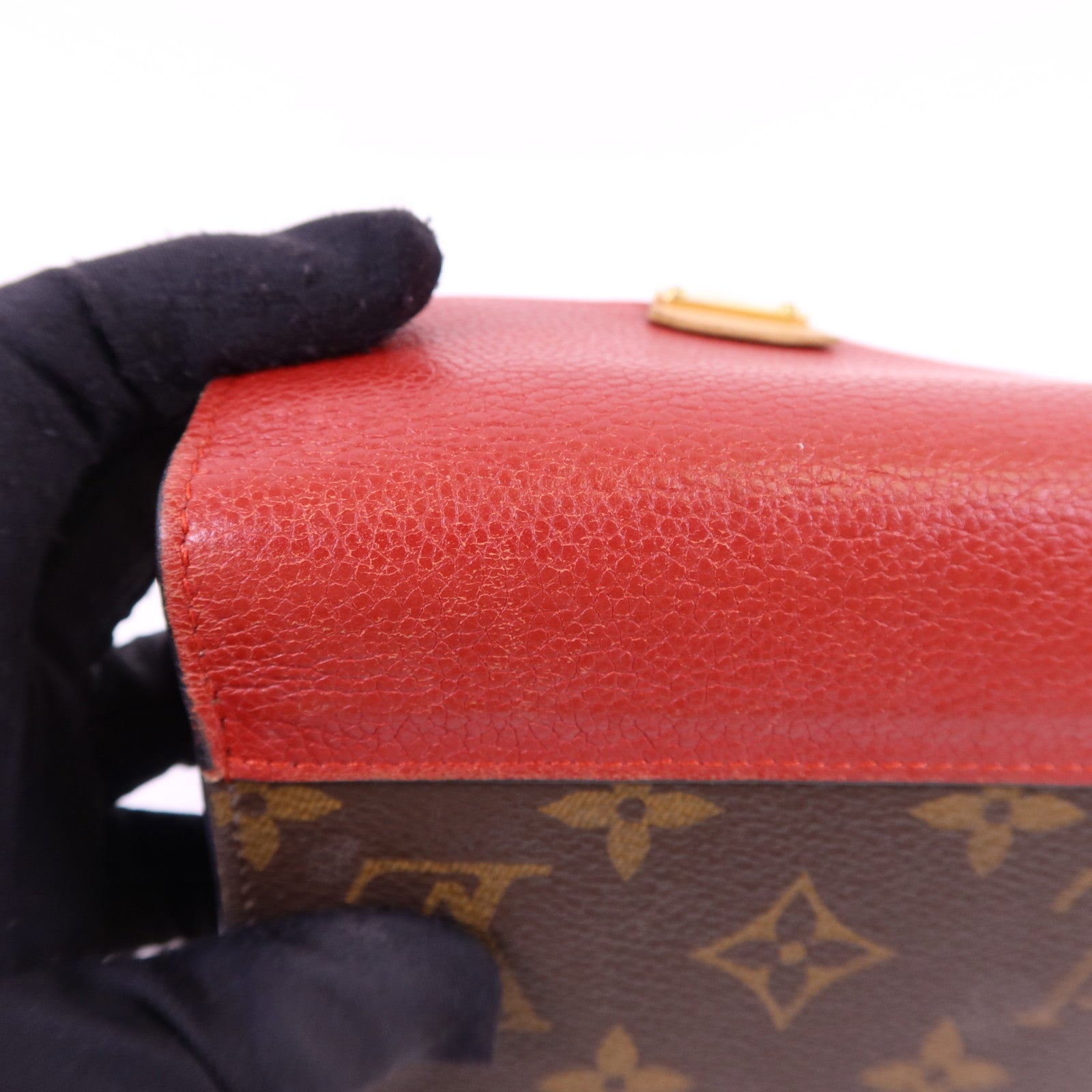 LOUIS VUITTON Monogram Pallas Compact Wallet金扣錢包