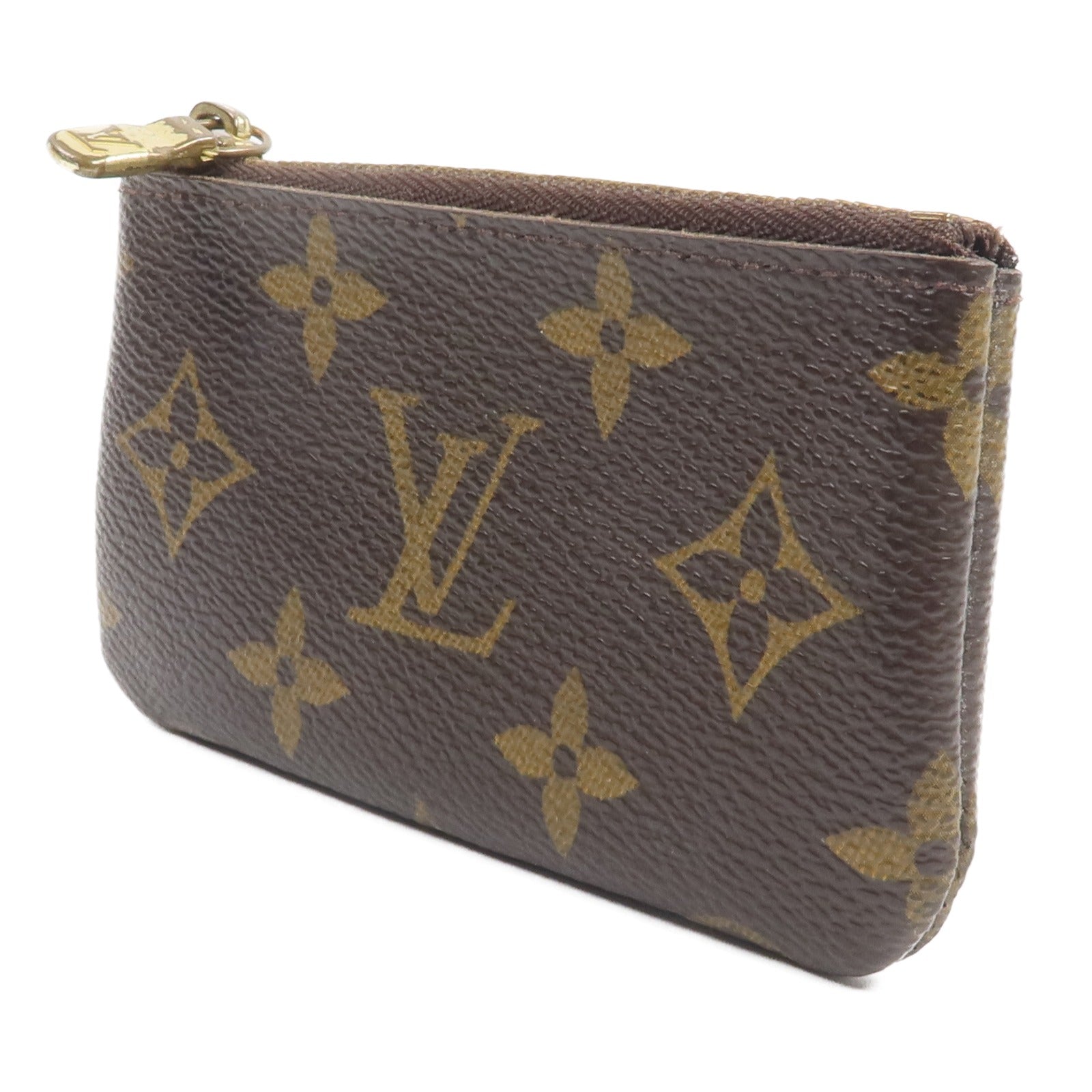LOUIS VUITTON Monogram Key Pouch金扣鎖匙包
