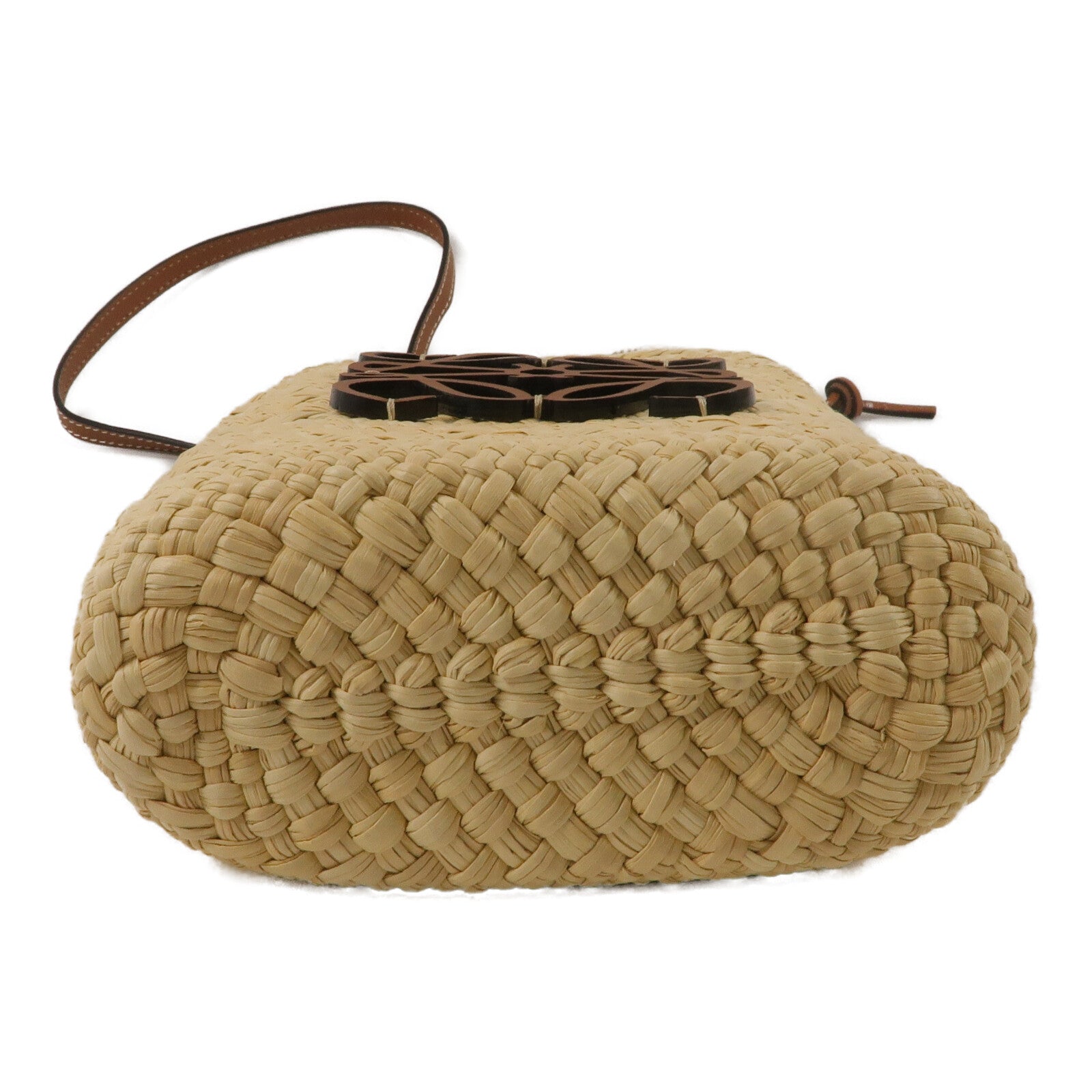 LOEWE Iraca Palm Square Pocket肩背袋