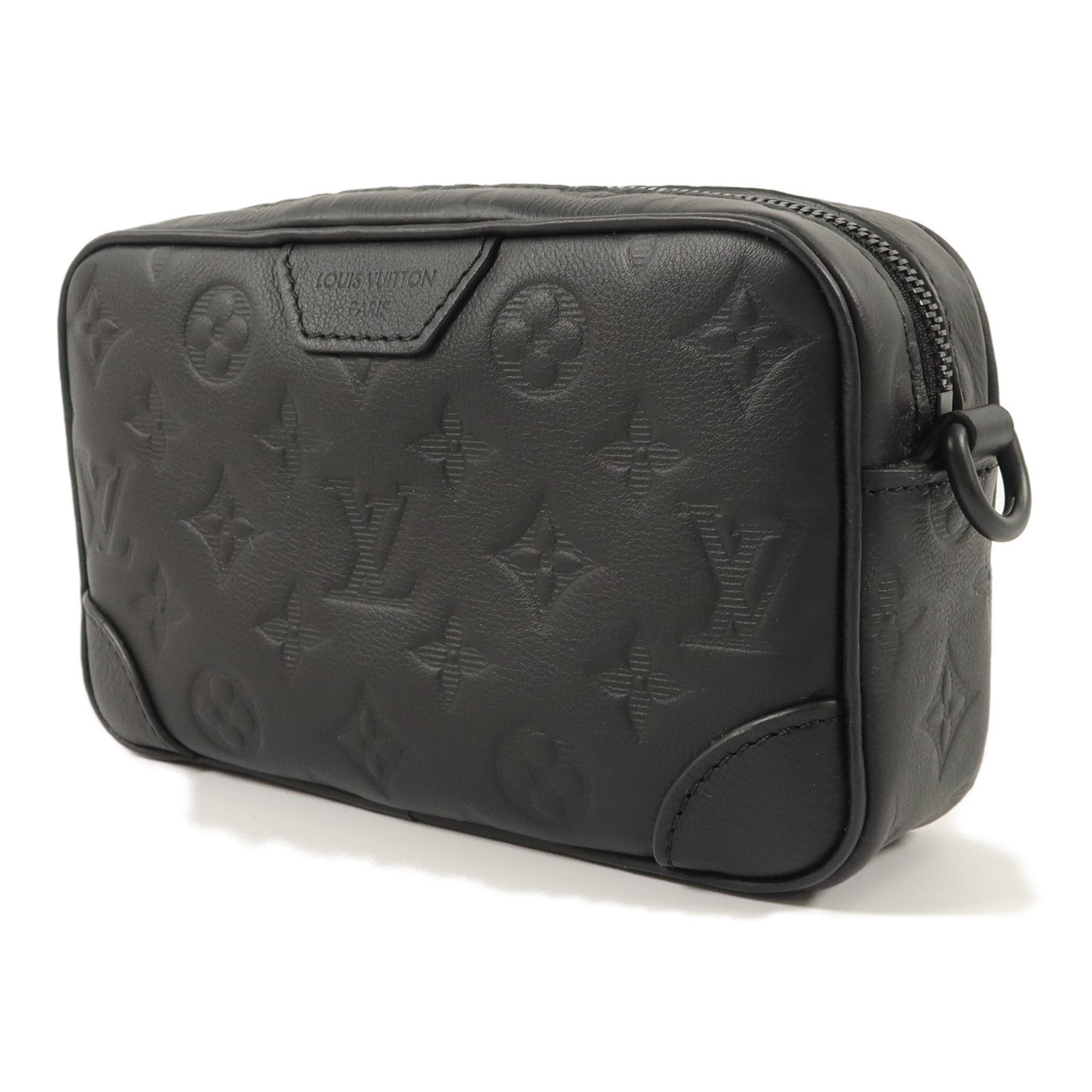 LOUIS VUITTON Monogram Shadow Trocadero Wearable Wallet肩背袋