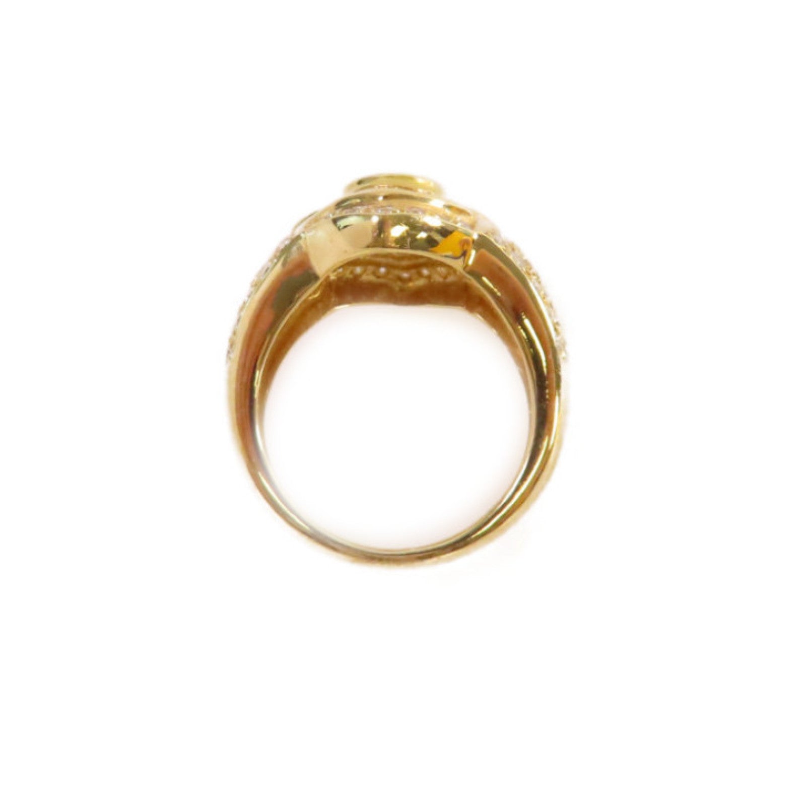 JEWELRY 【激減優惠】18K黃金/1.28ct紅寶石/1.51ct鑽石Ruby Ring戒指US#6.75