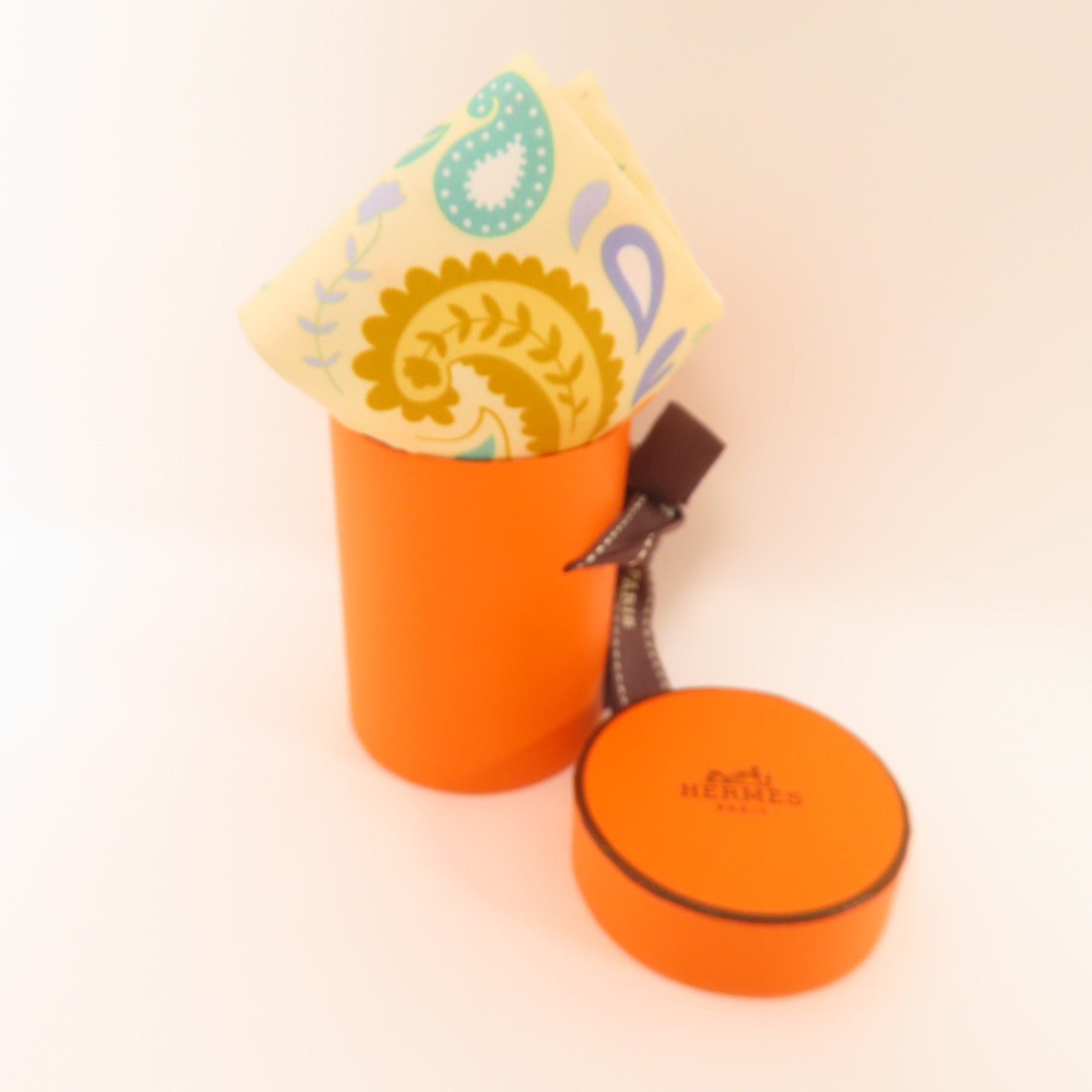 HERMES 絲質Twilly絲巾