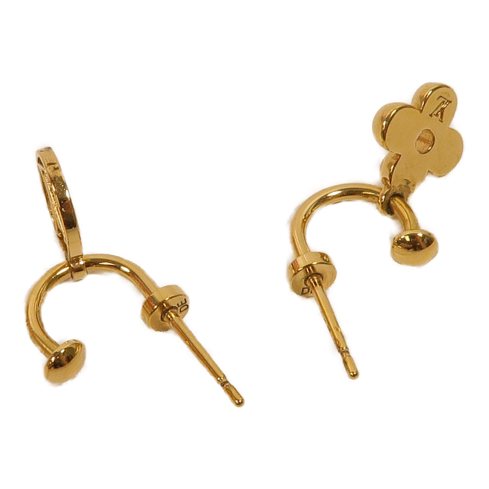 LOUIS VUITTON 金屬Blooming Earrings耳環