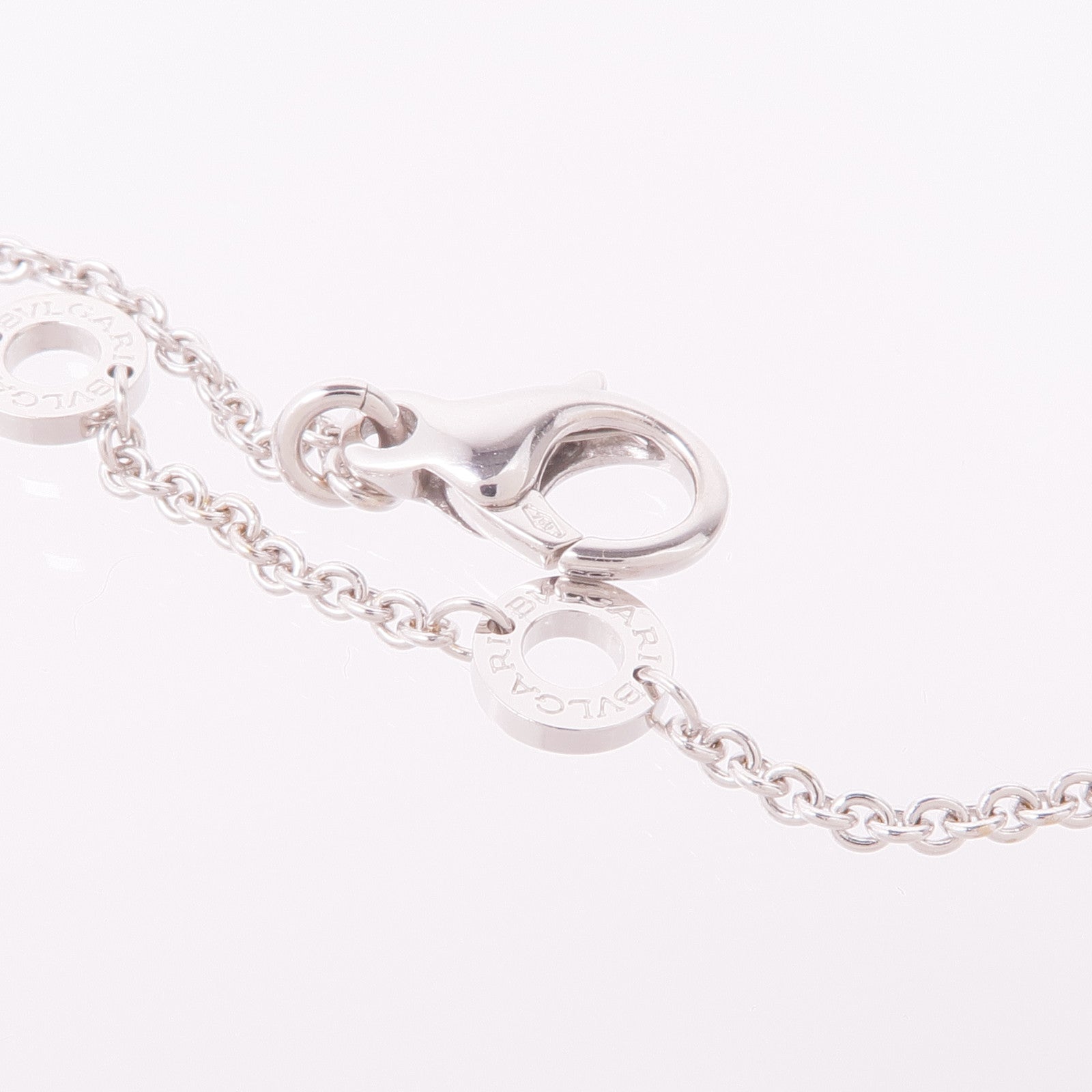 BVLGARI 18K白金B-zero1 Diamond Necklace項鍊