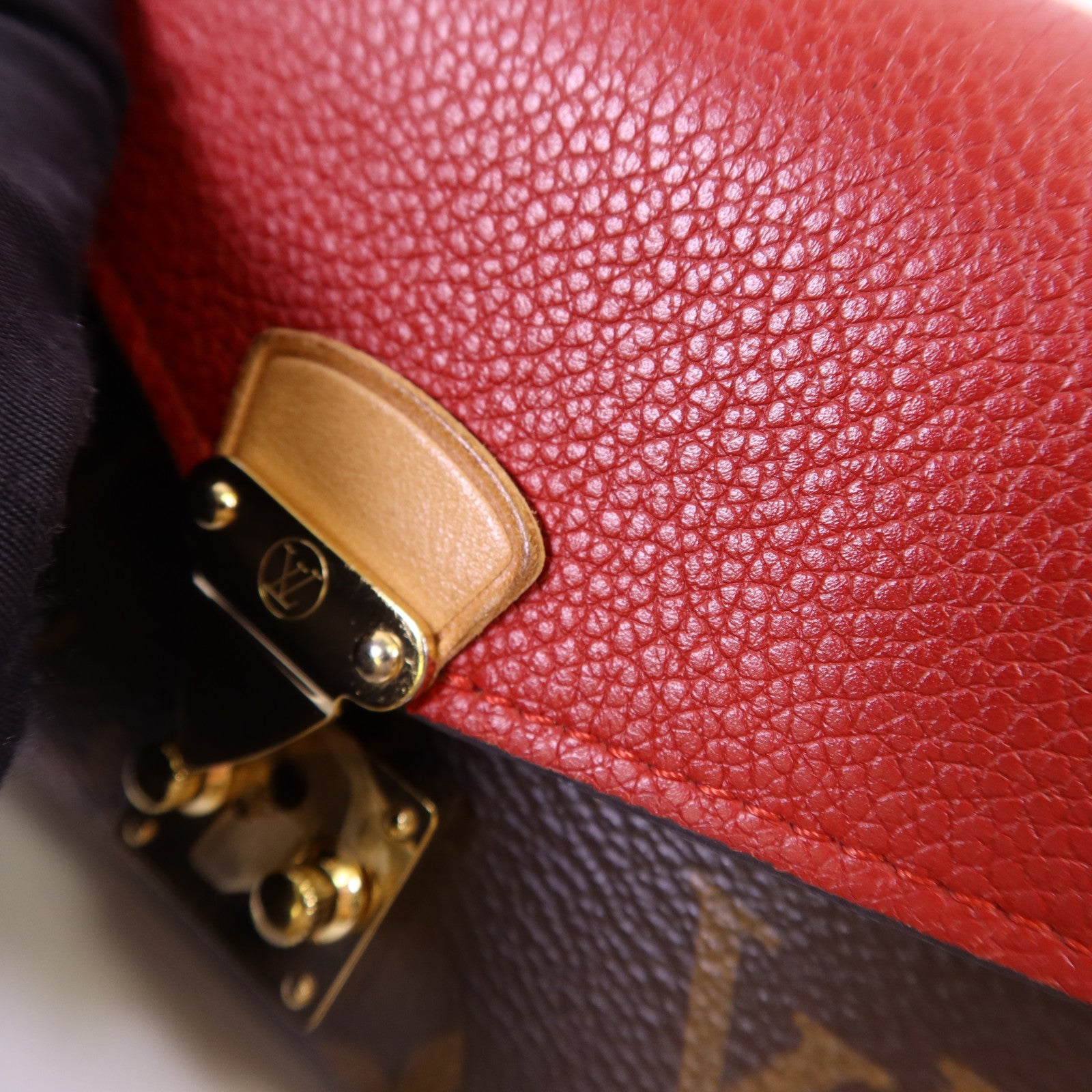 LOUIS VUITTON Monogram Pallas Compact Wallet金扣錢包