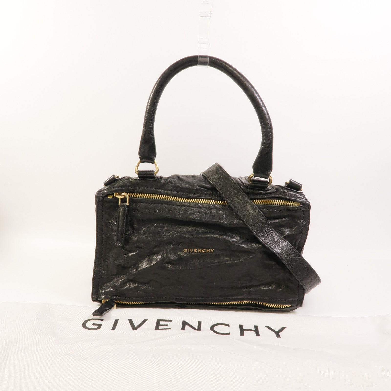 GIVENCHY 牛皮皮革Pandora肩背袋