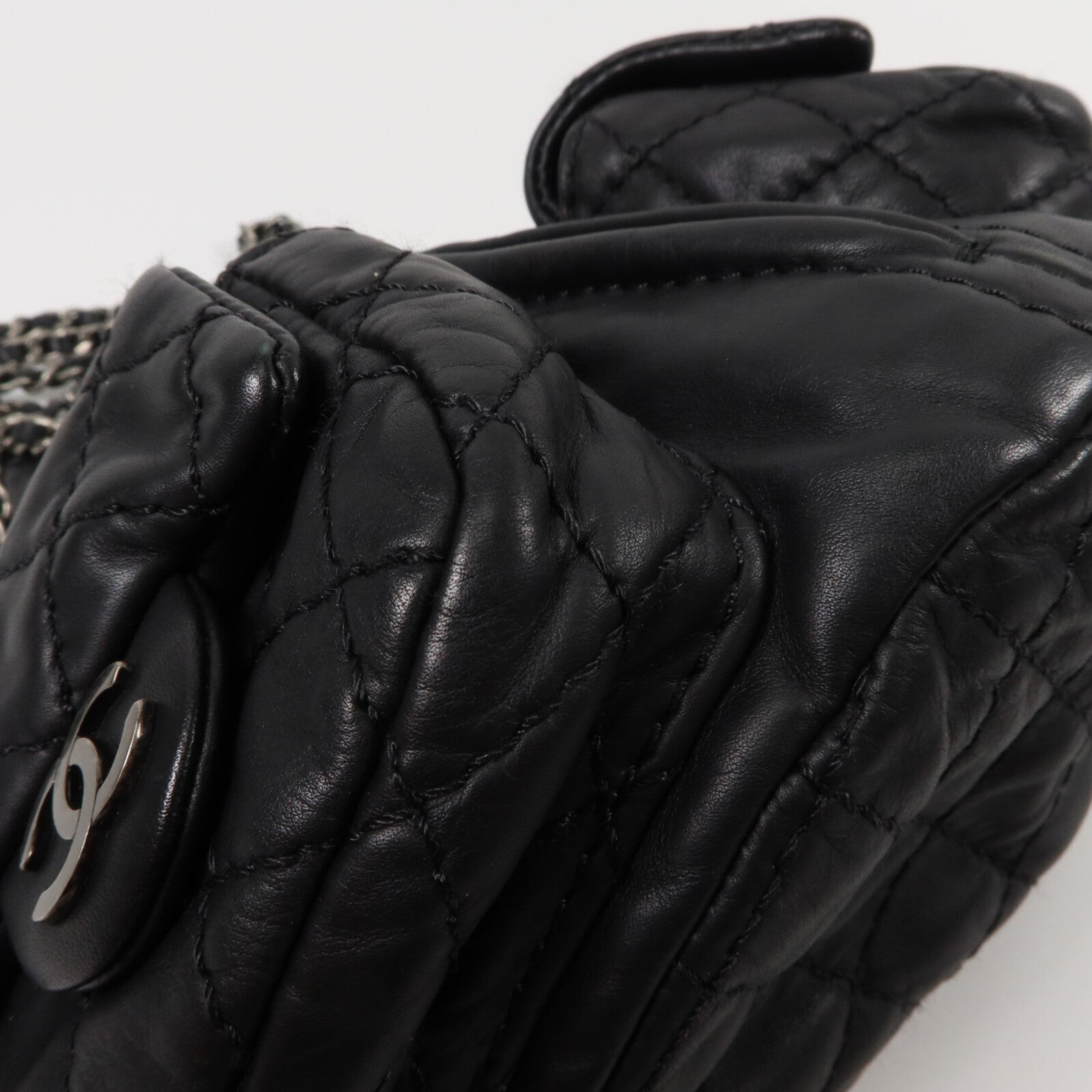 CHANEL 牛皮皮革BlackPack Mini背包