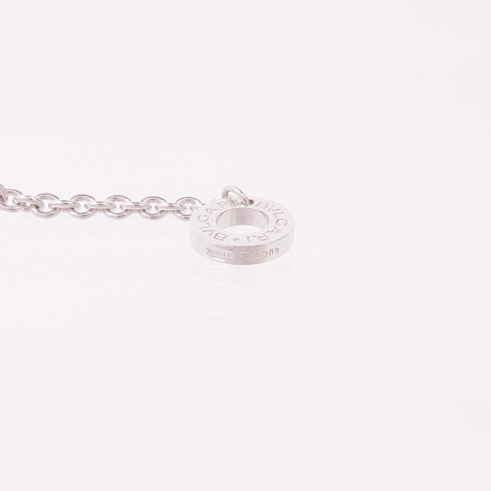 BVLGARI 18K白金B-zero1 Diamond Necklace項鍊