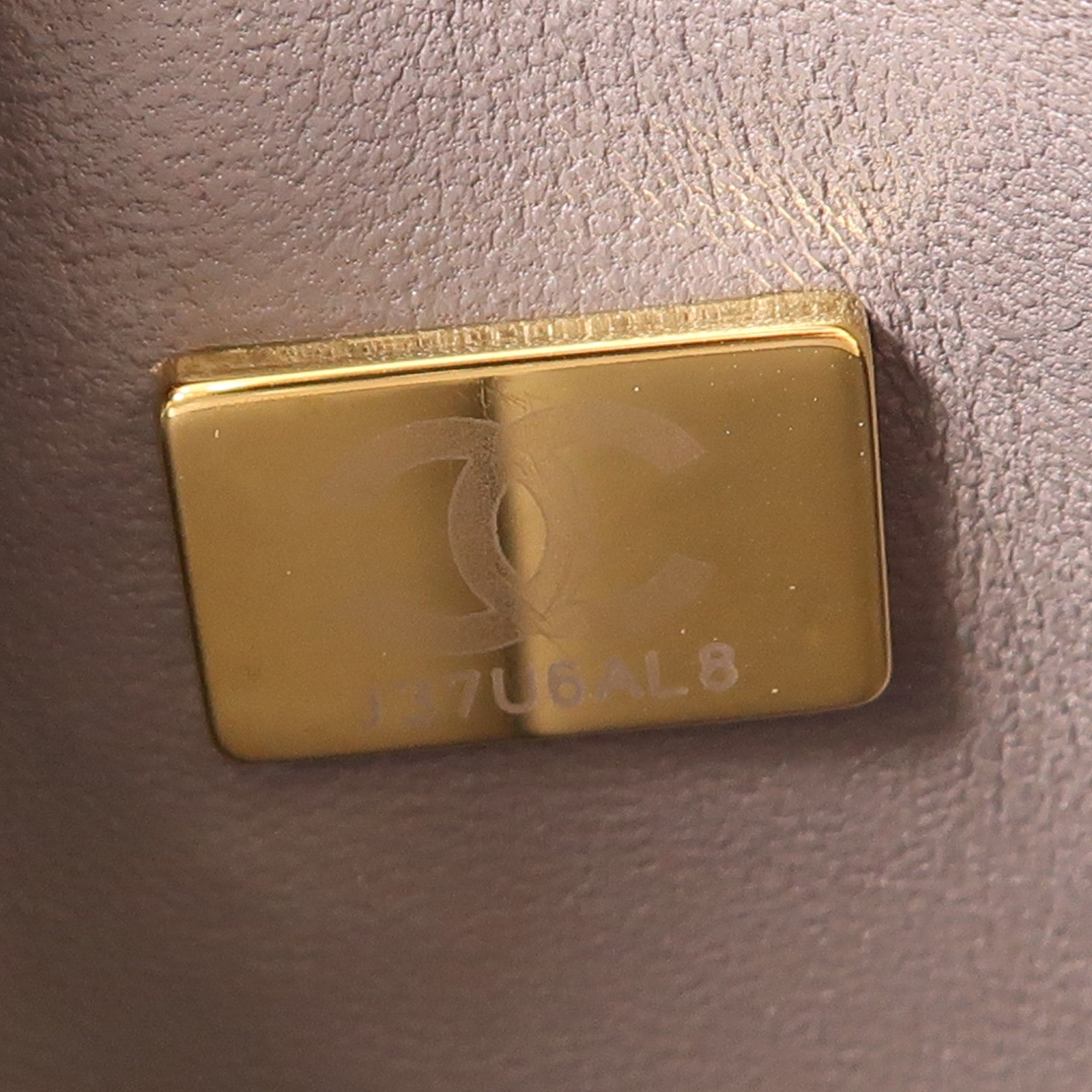 CHANEL 羊皮皮革Classic 23金扣鏈帶肩背袋