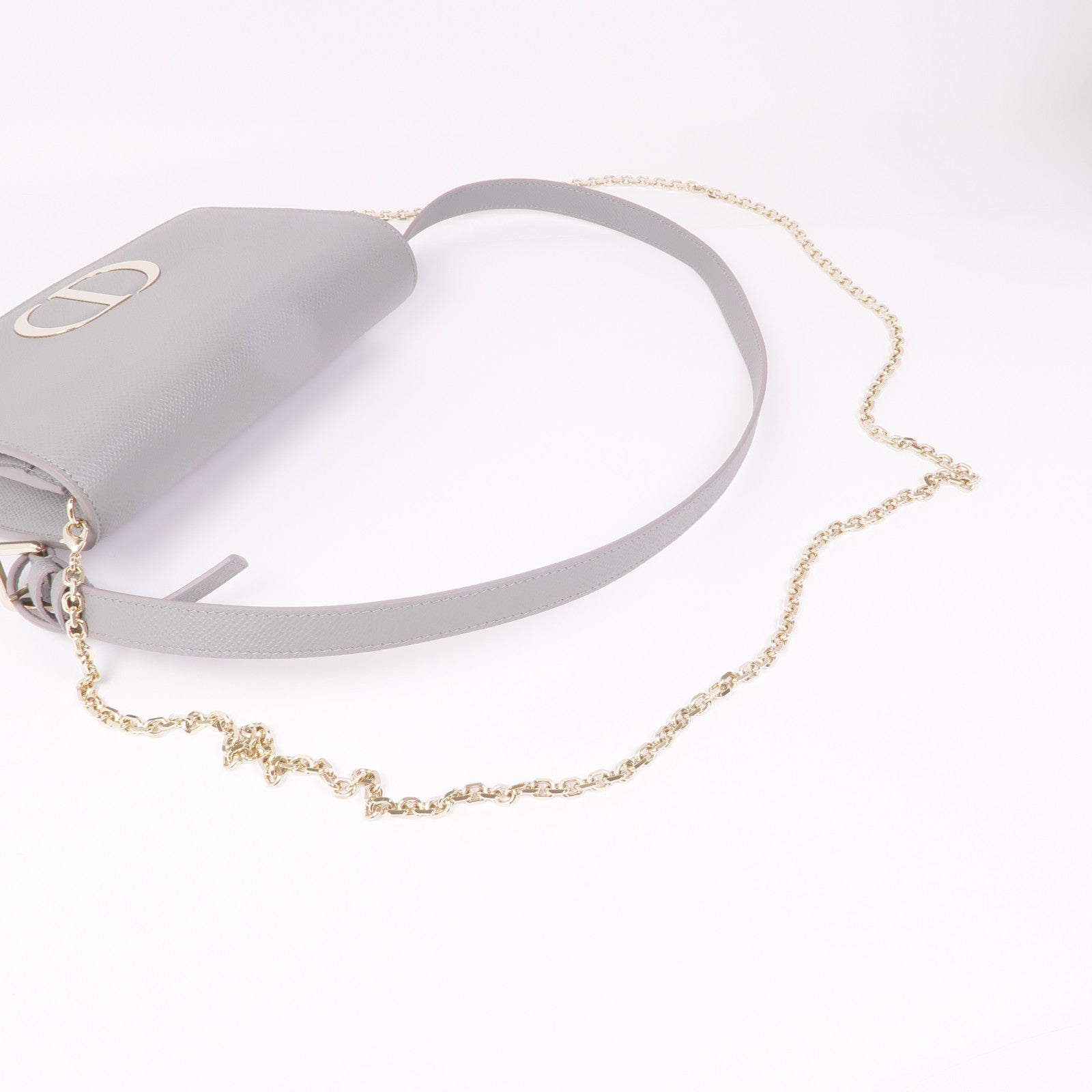 Dior 牛皮皮革Chain Shoulder Bag金扣鏈帶肩背袋