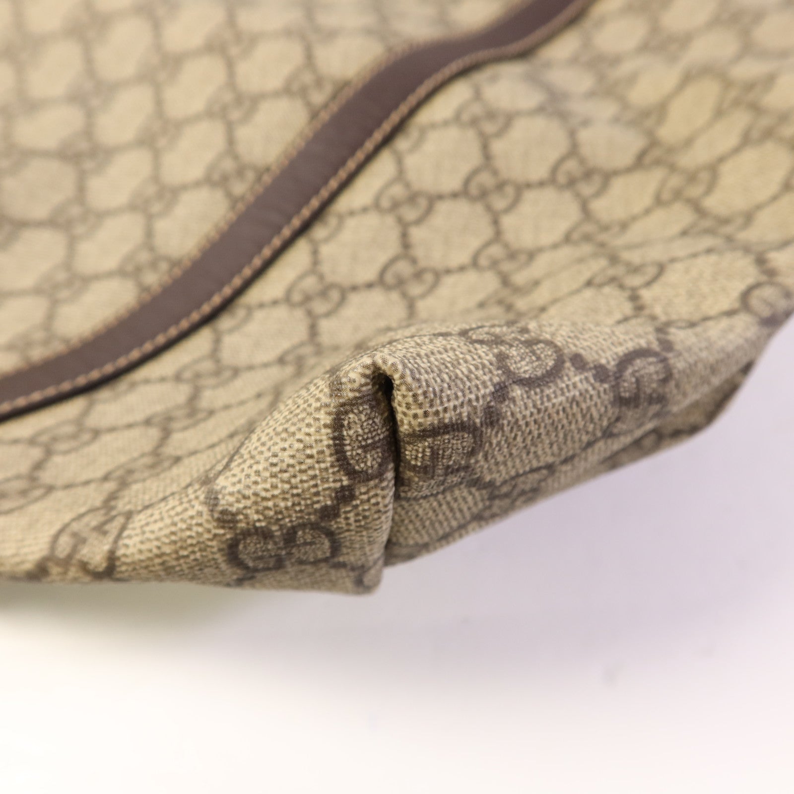 GUCCI 塗層帆布Tote Bag金扣手挽袋