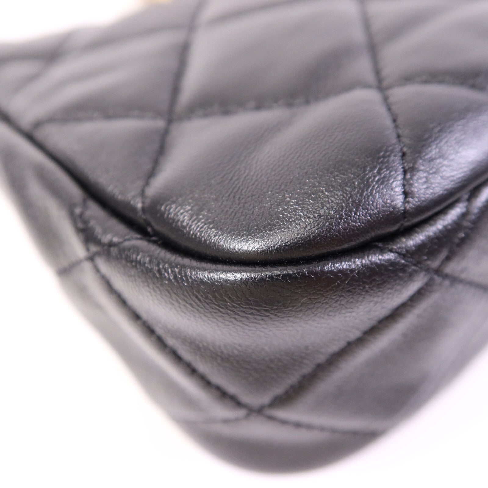 CHANEL 【激減優惠】羊皮皮革Chain Shoulder Bag鏈帶肩背袋