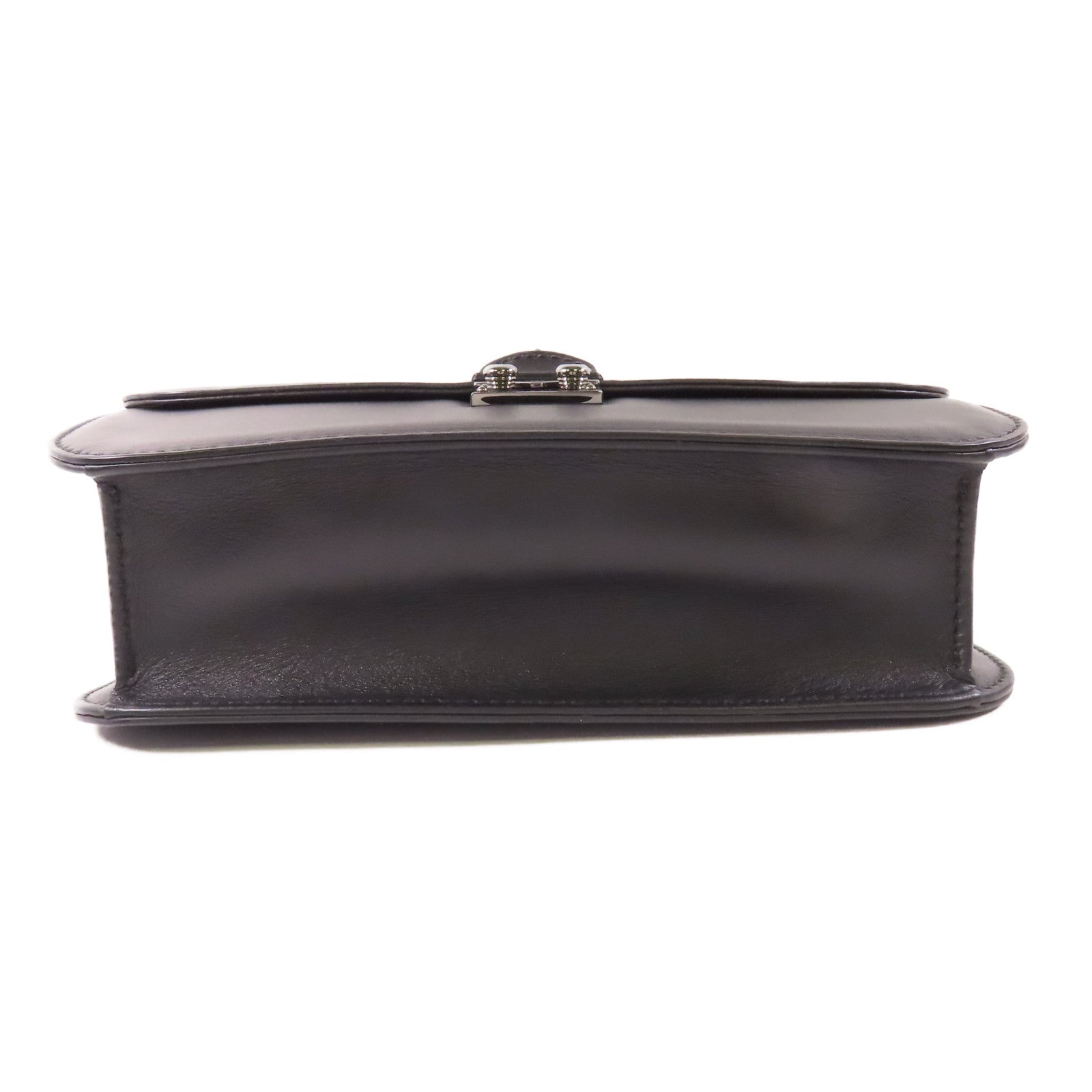 Valentino 【激減優惠】牛皮皮革Glam Lock Shoulder Bag鏈帶肩背袋