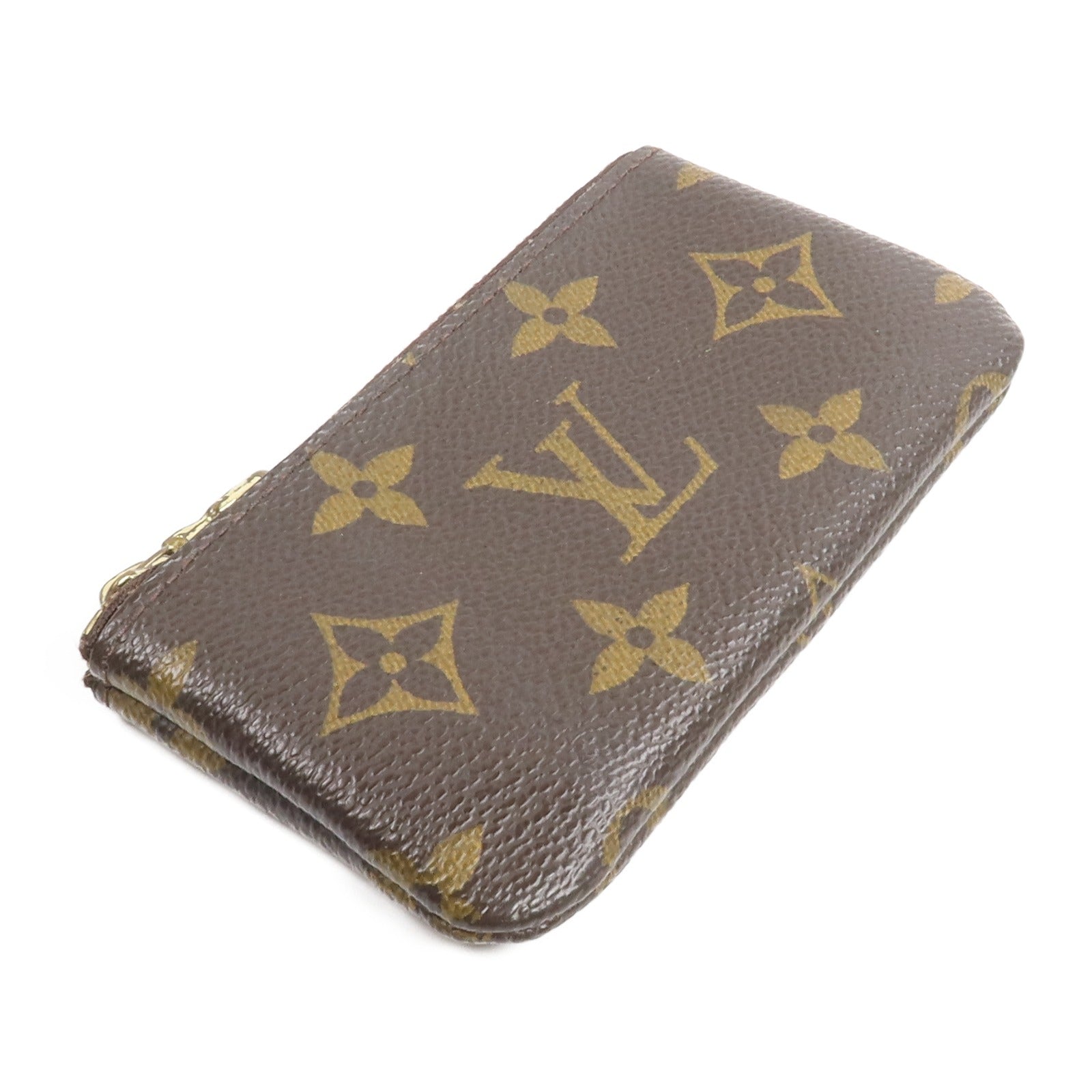 LOUIS VUITTON Monogram Key Pouch金扣鎖匙包