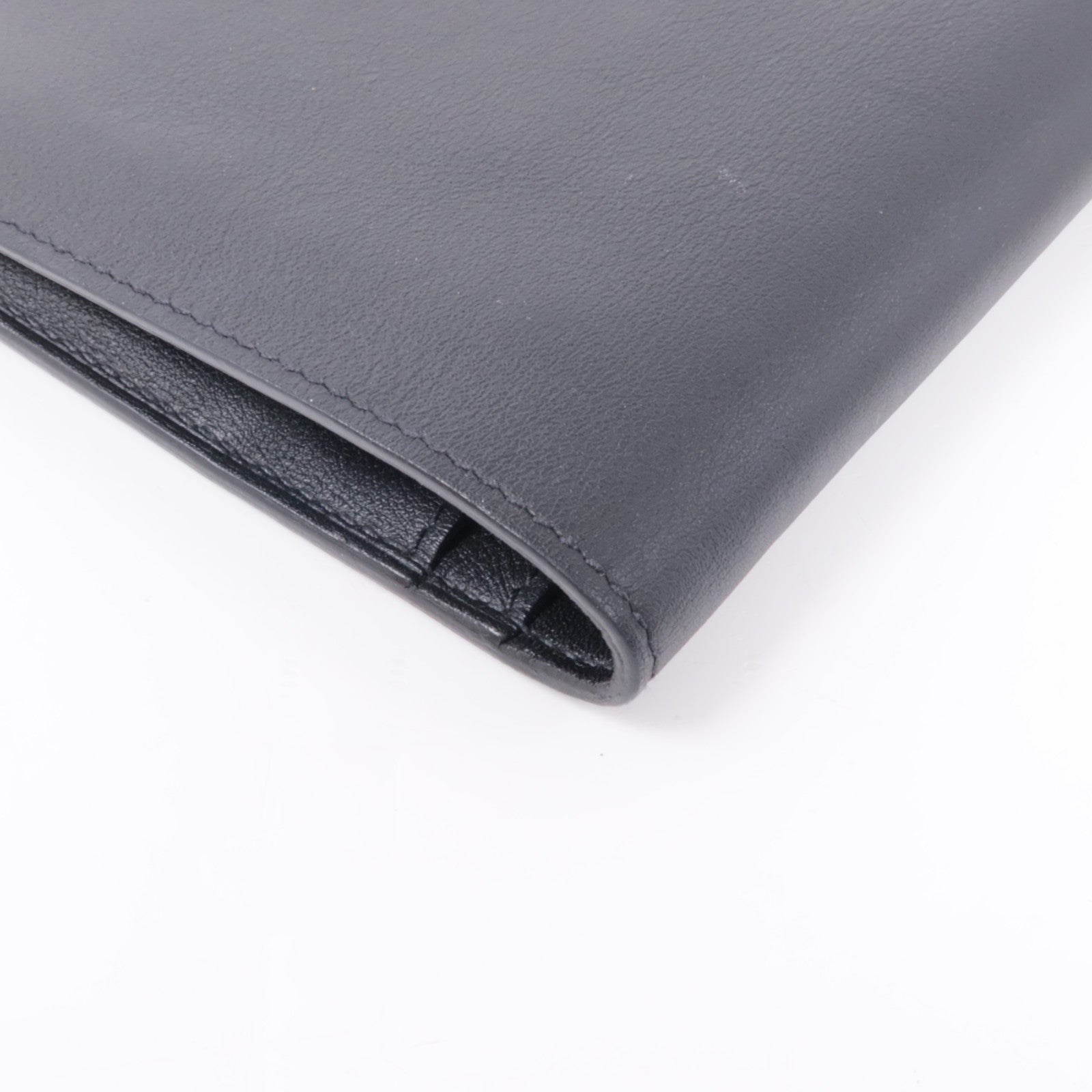 HERMES Swift皮革Dogon Long Wallet金扣長錢包Noir