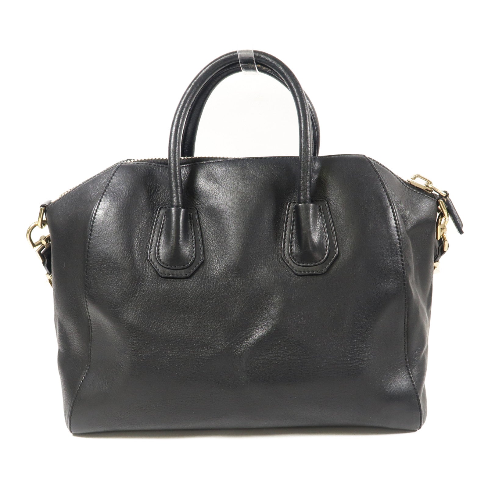 GIVENCHY 【激減優惠】牛皮皮革2 Way Shoulder金扣手挽肩背兩用袋