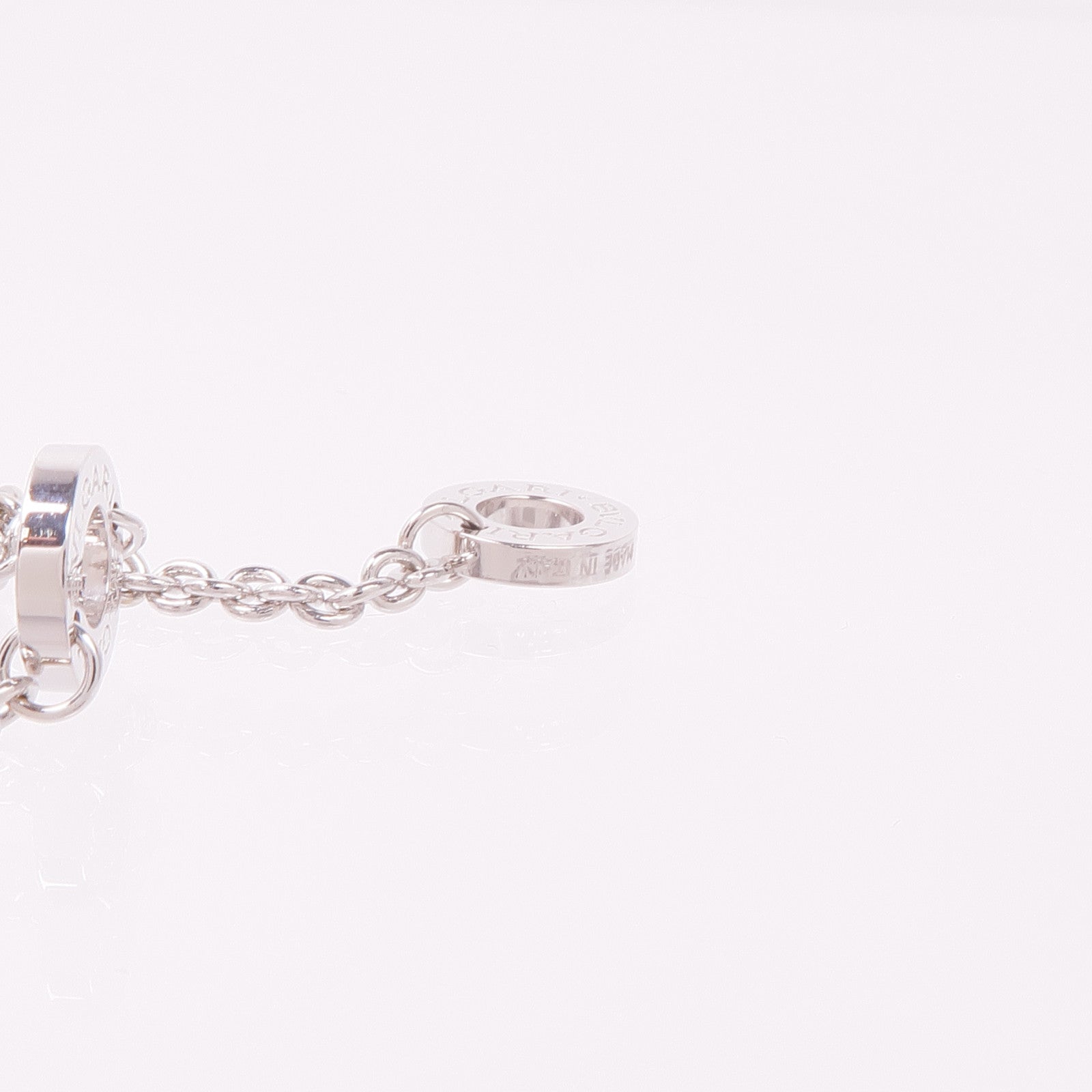 BVLGARI 18K白金B-zero1 Diamond Necklace項鍊