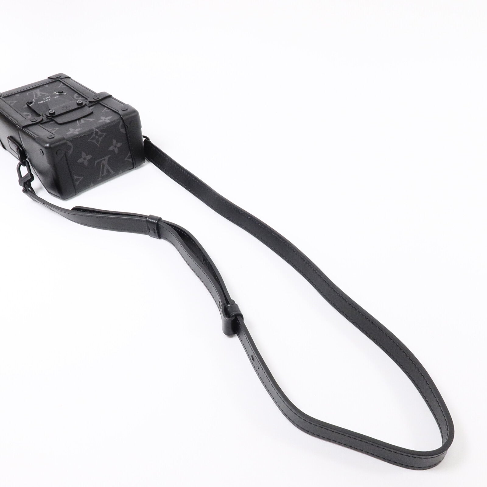 LOUIS VUITTON Monogram Eclipse Eclipse Vertical Trunk肩背袋