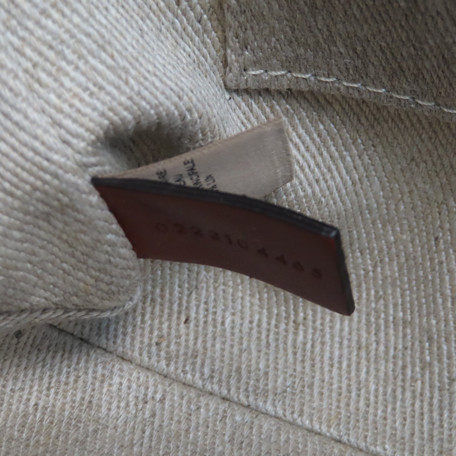 Chloe 帆布Woody Tote Bag金扣手挽肩背兩用袋米色