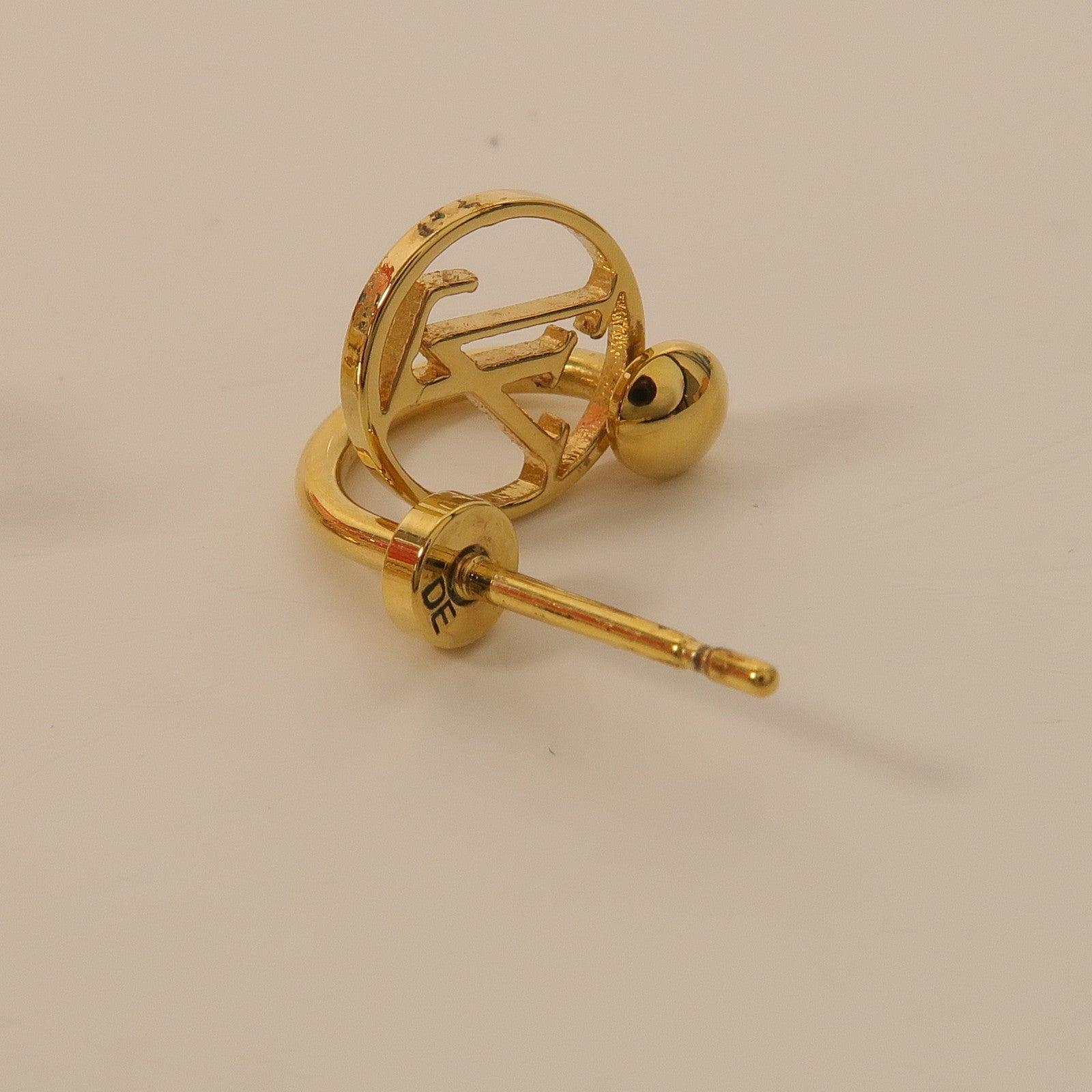 LOUIS VUITTON 金屬Blooming Earrings耳環