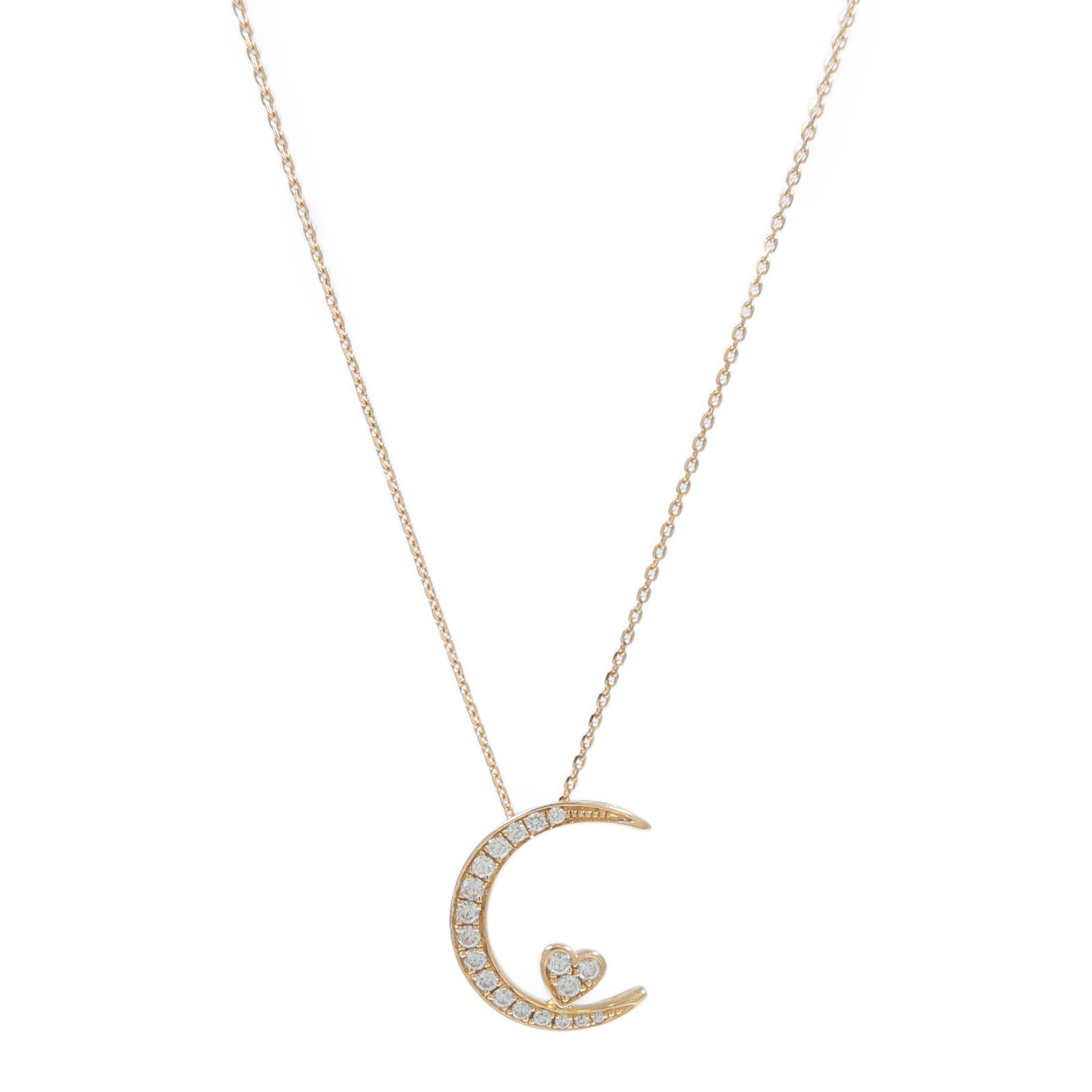 JEWELRY 18K黃金Diamond Necklace鑽石項鍊