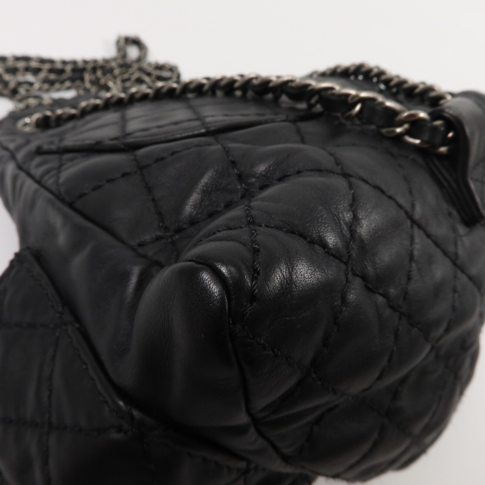 CHANEL 牛皮皮革BlackPack Mini背包