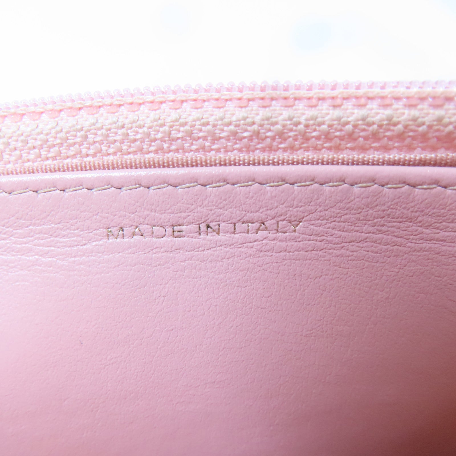 CHANEL 菱格Caviar皮革Boy WOC Wallet On Chain金扣鏈帶肩背袋粉紅色