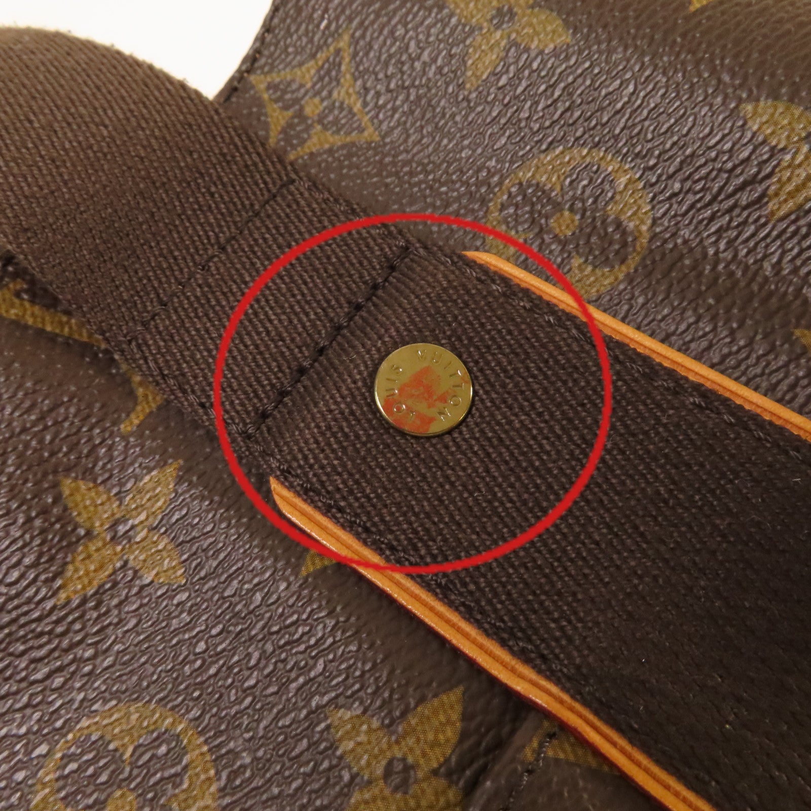 LOUIS VUITTON Monogram Beaubourg Tote Bag金扣肩背袋啡色