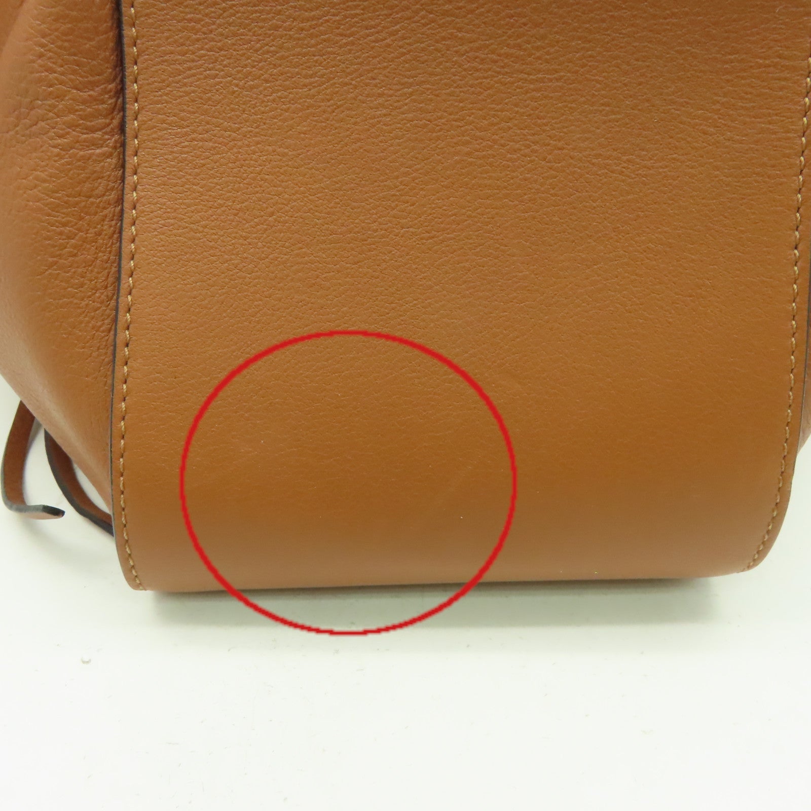 LOEWE 牛皮皮革Hammock Small 2Way Shoulder Bag手挽肩背兩用袋啡色