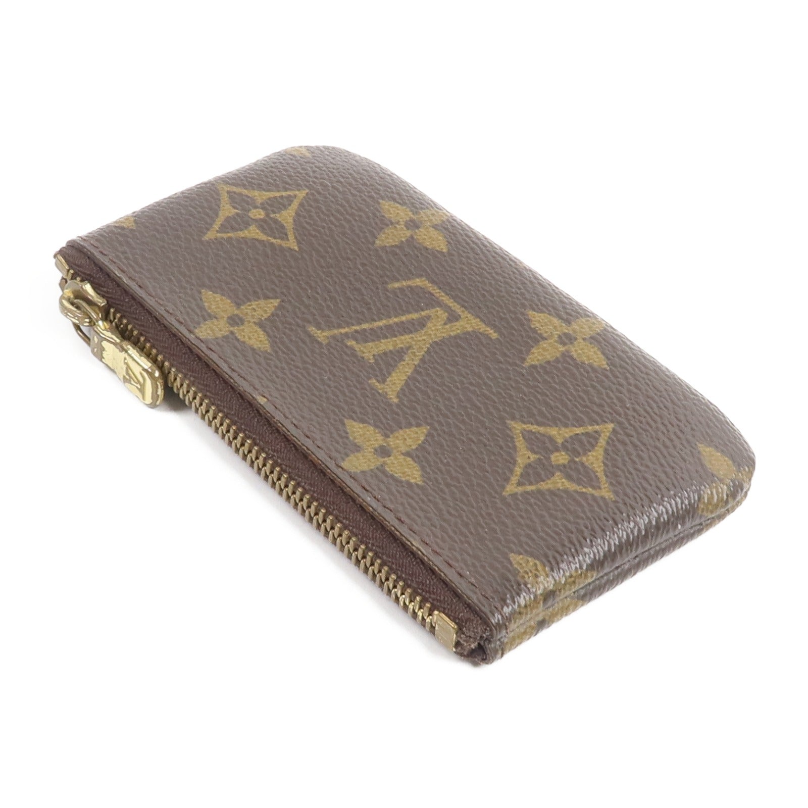 LOUIS VUITTON Monogram Key Pouch金扣鎖匙包