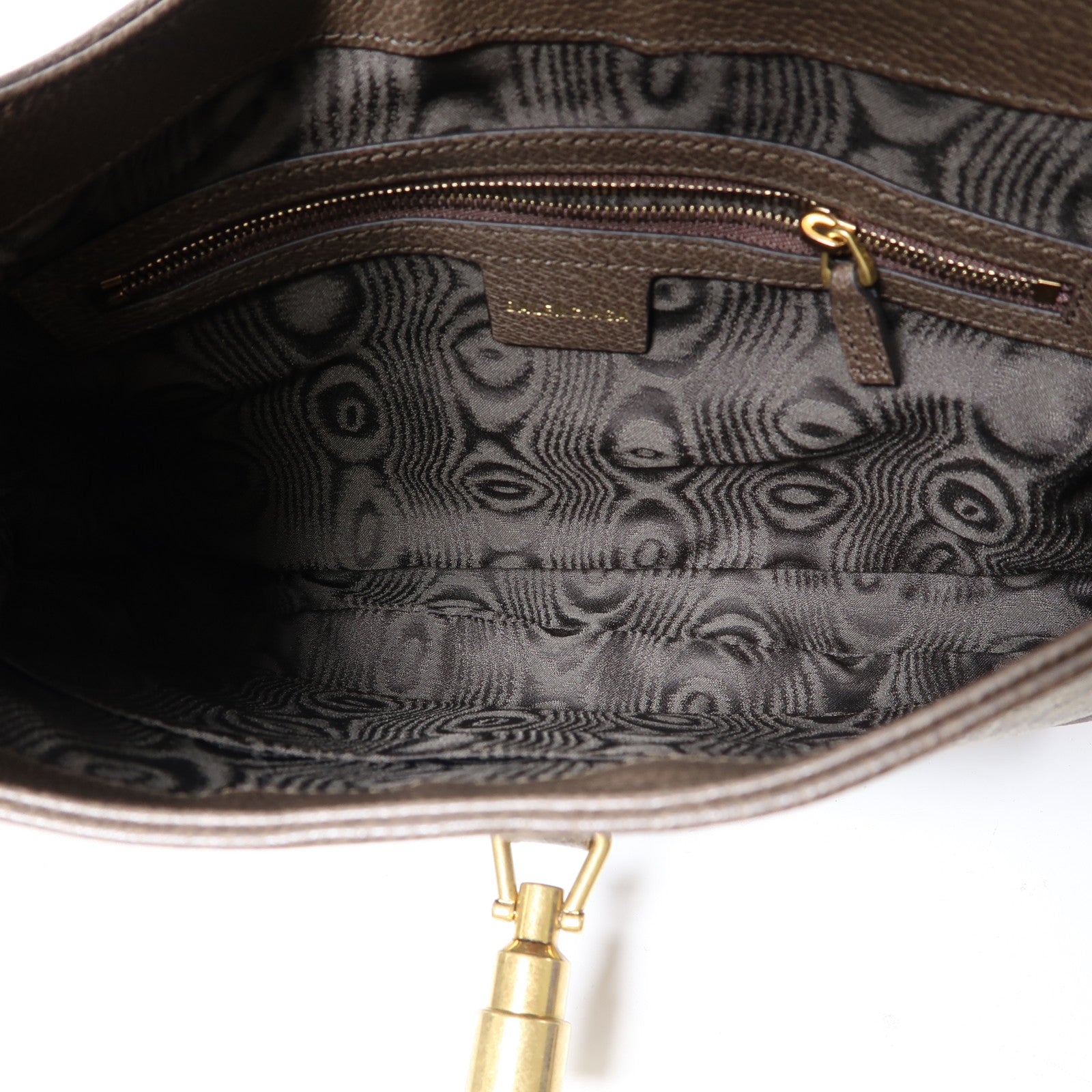 BALENCIAGA 塗層帆布Balenciaga X Gucci Jackie 1961 Small Hobo Bag金扣肩背袋啡色