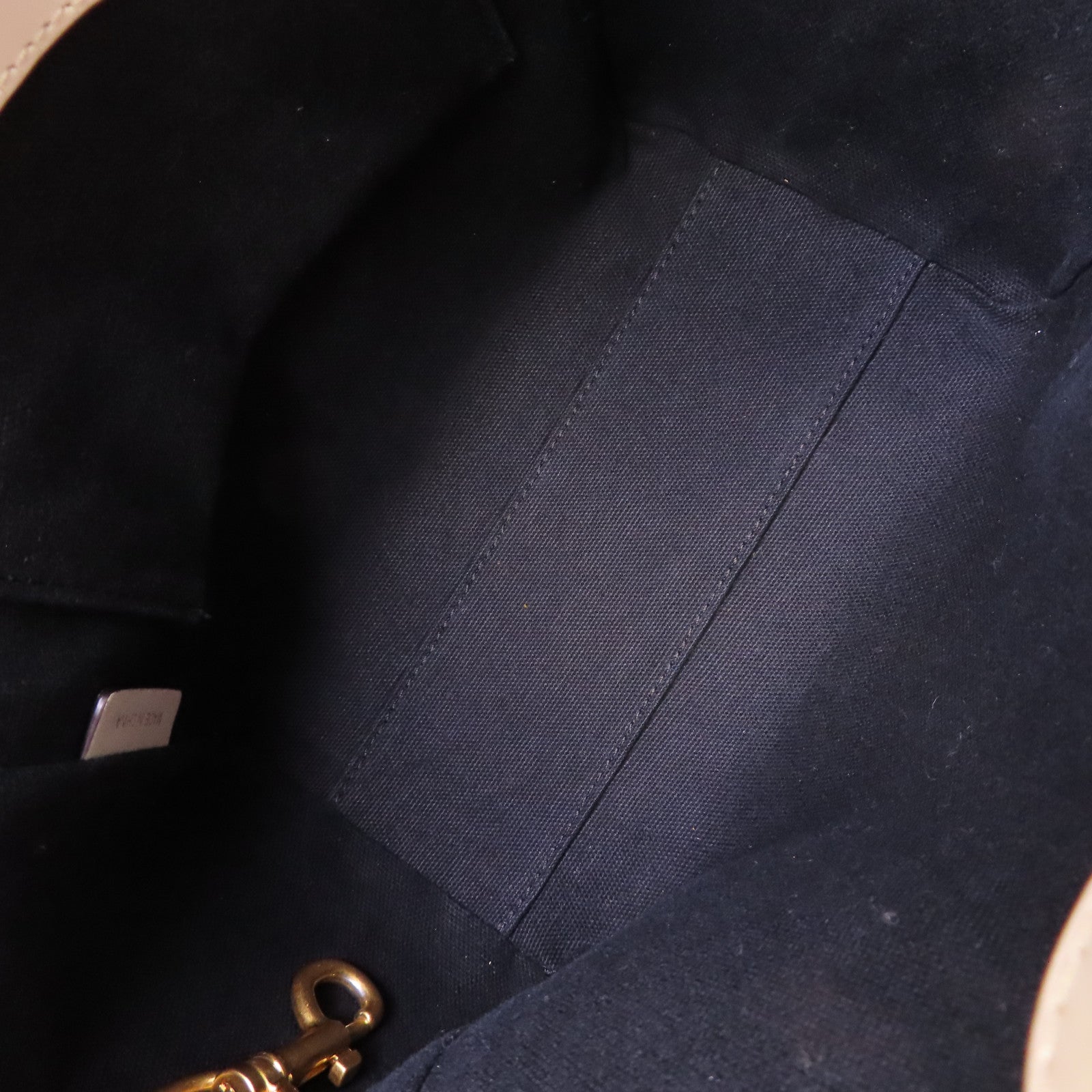 BURBERRY 帆布Hand Bag銀扣手挽袋啡色/白色