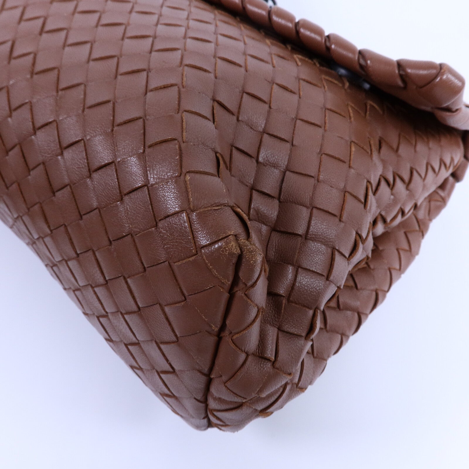 BOTTEGA VENETA 羊皮皮革Chain Shoulder Bag鏈帶肩背袋
