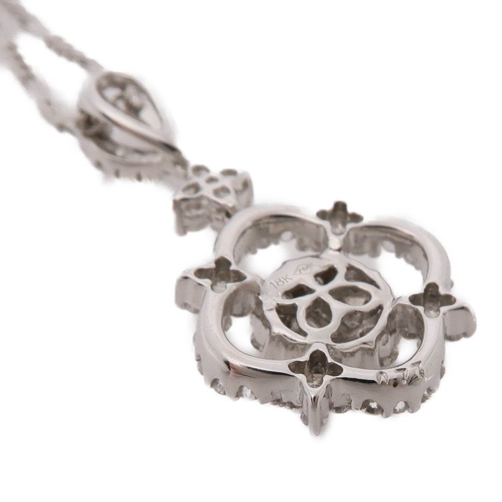 JEWELRY 18K白金Diamond Necklace鑽石項鍊
